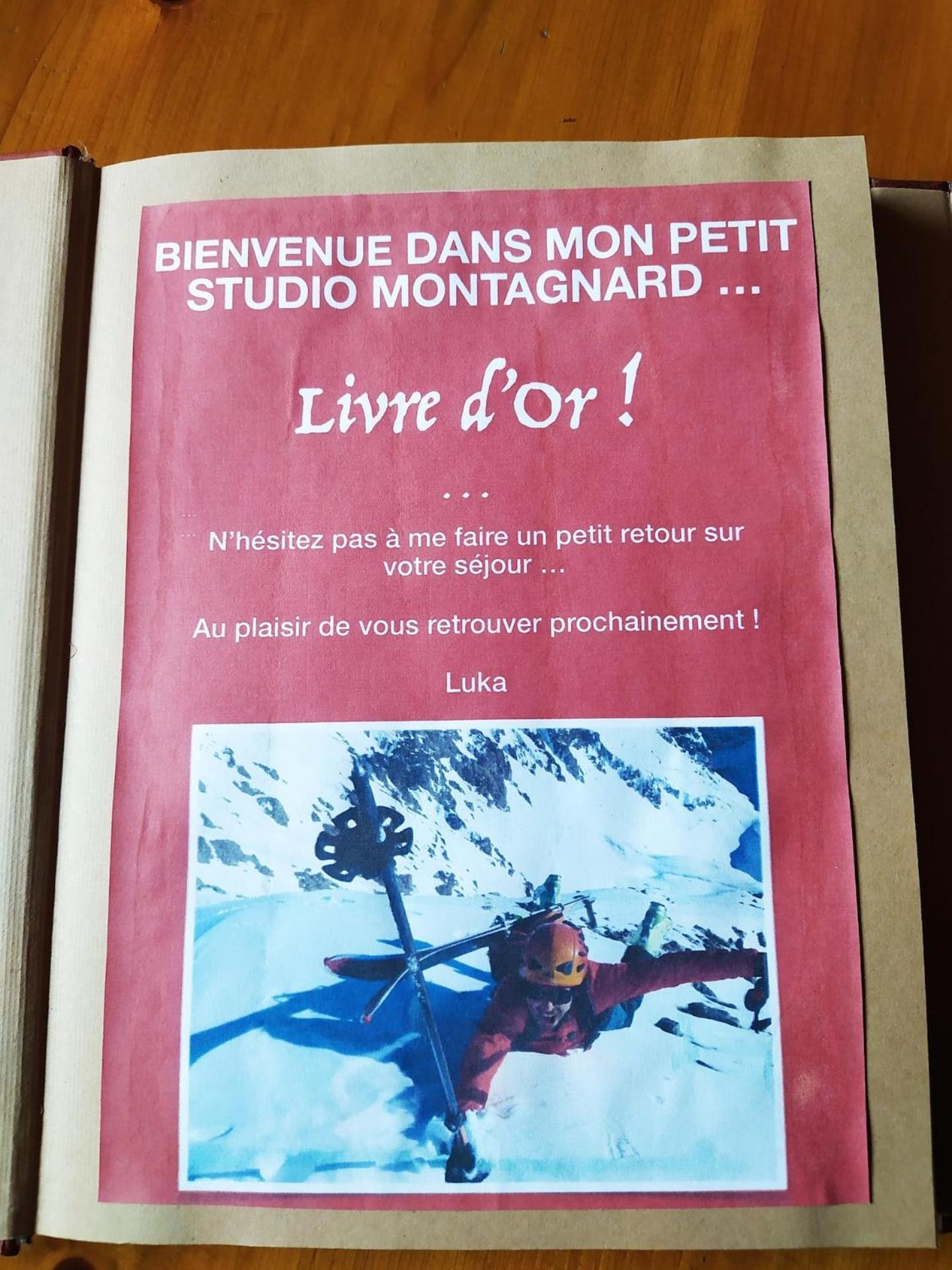 Mon petit studio montagnard!