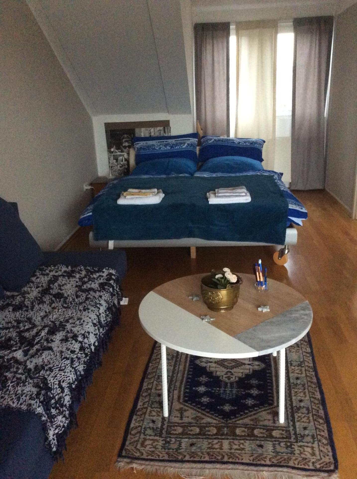 Dachstudio mit Bad und Terasse