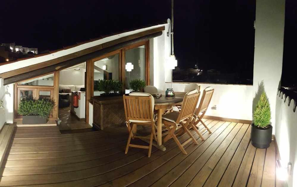 Casa rural La Rabá Terraza con increíbles vistas