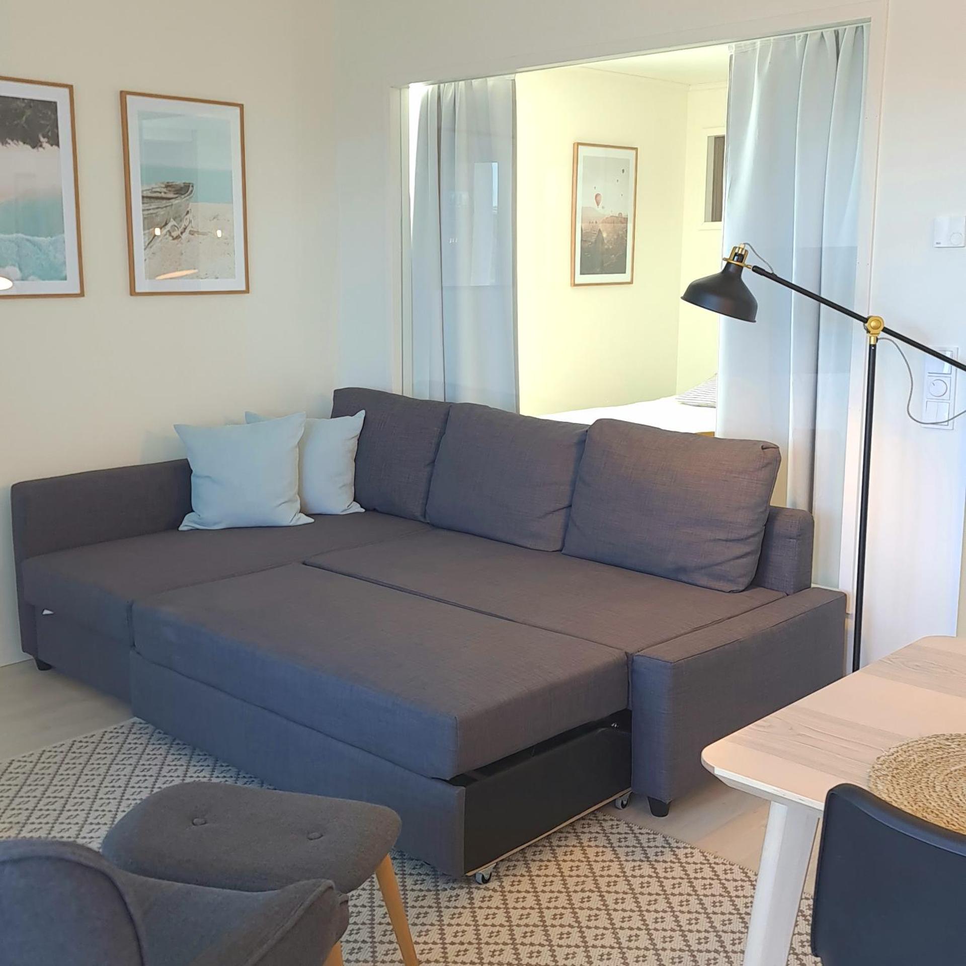 Uusi loma-asunto 4 hengelle hiekkasärkillä