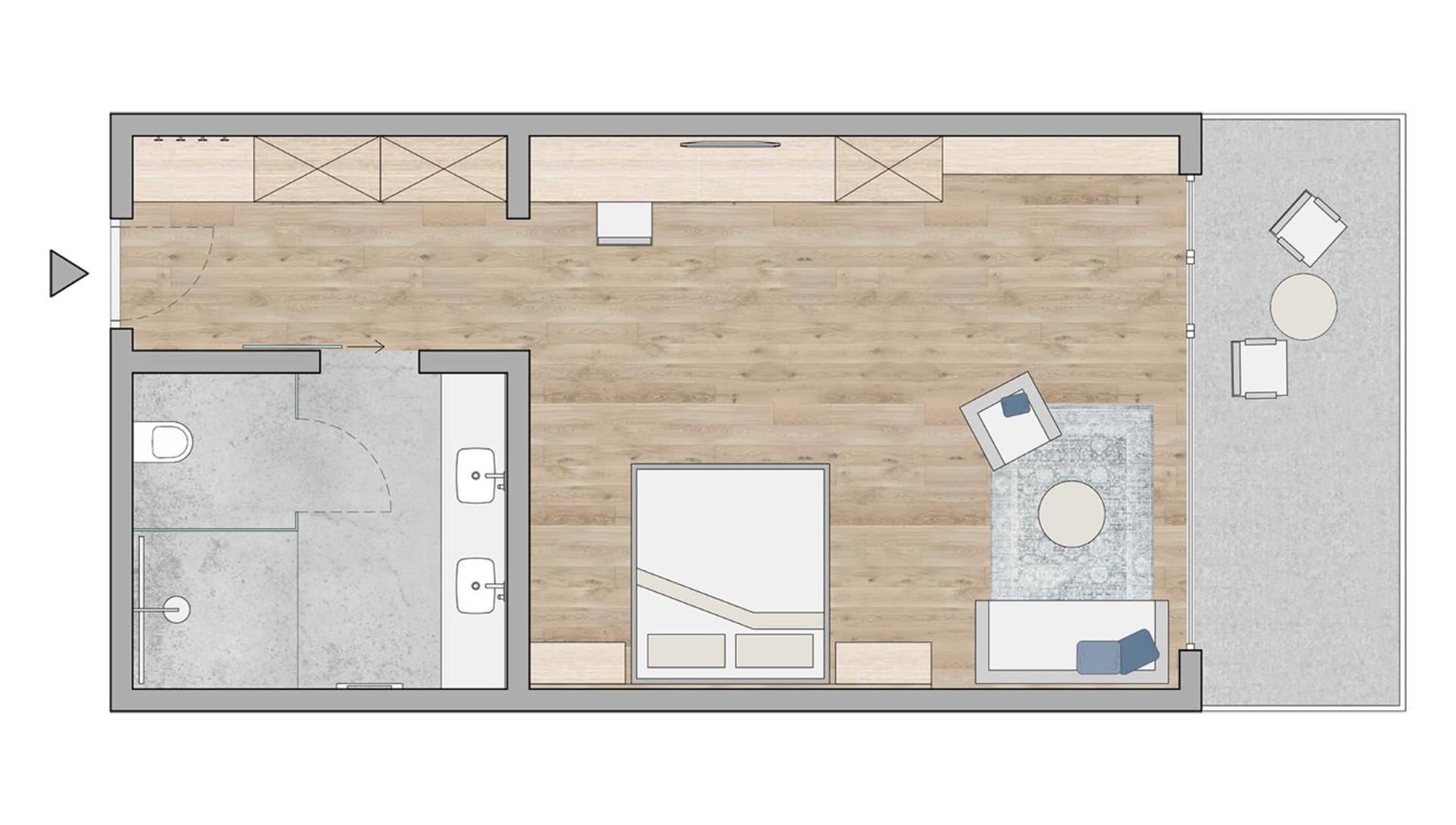 Photo of the whole room