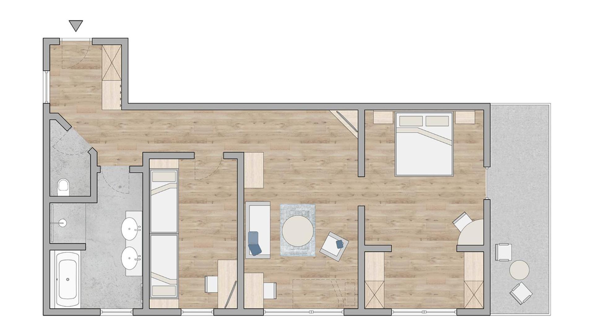 Photo of the whole room