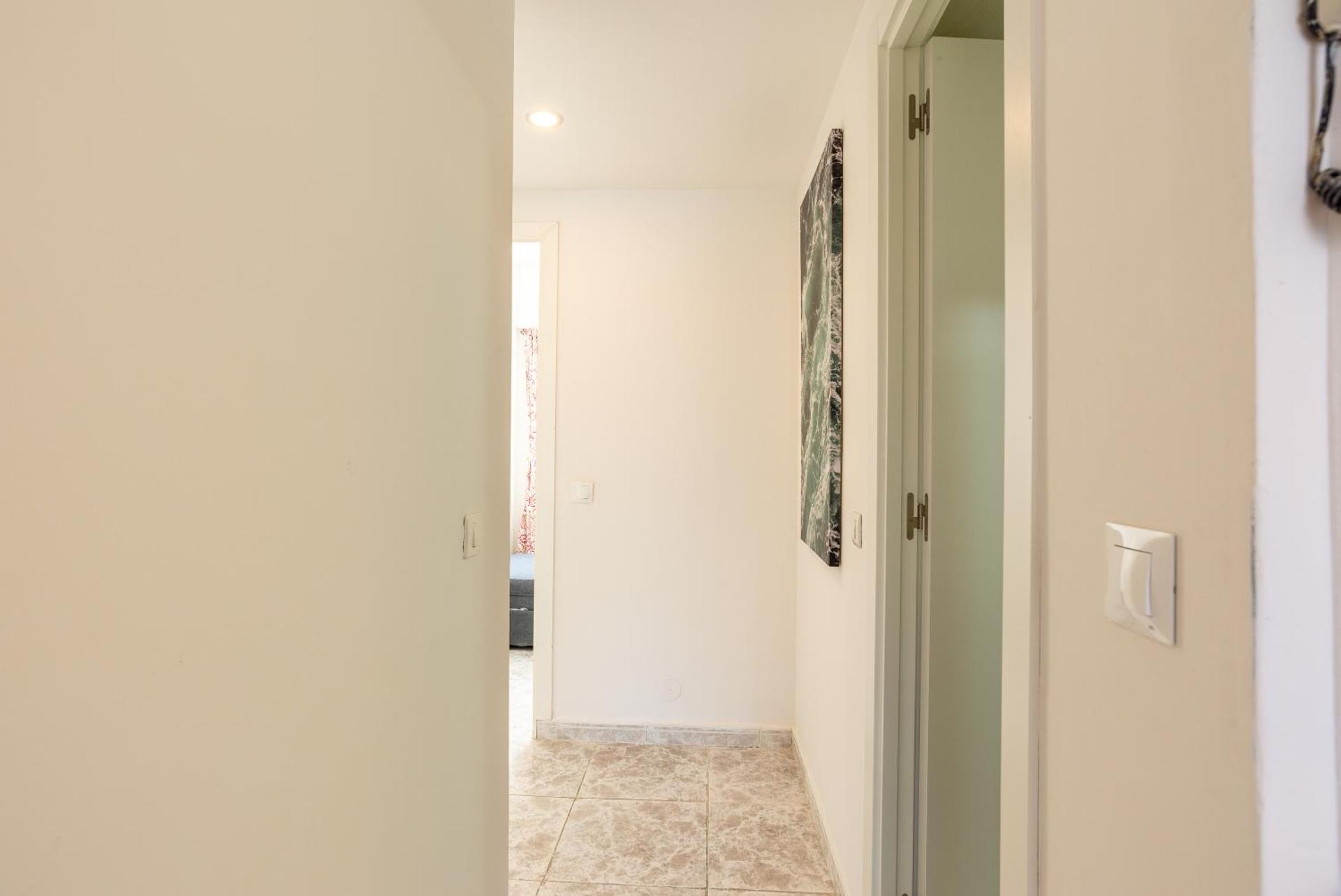 Steps away from the sand/ Malagueta beach