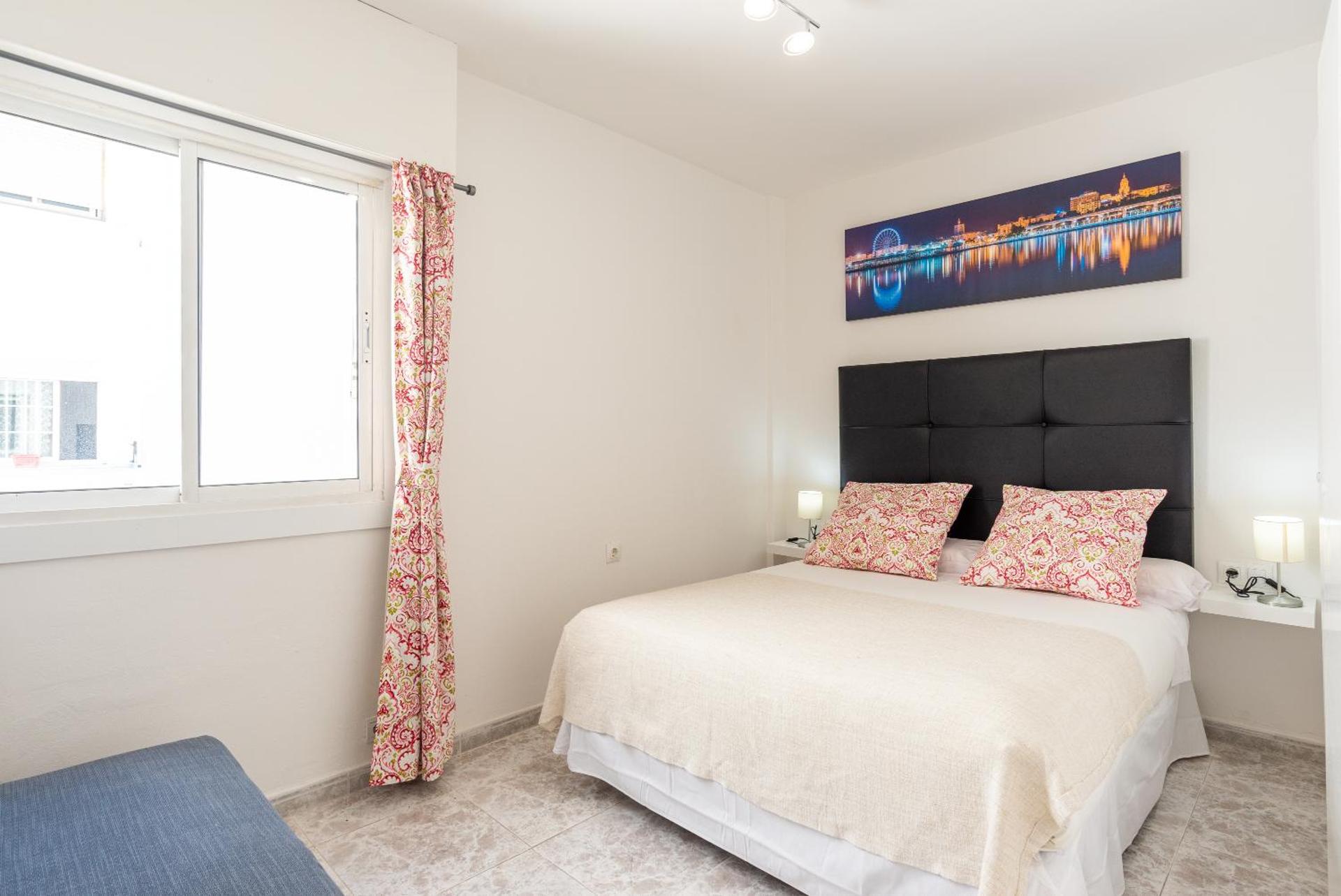 Steps away from the sand/ Malagueta beach