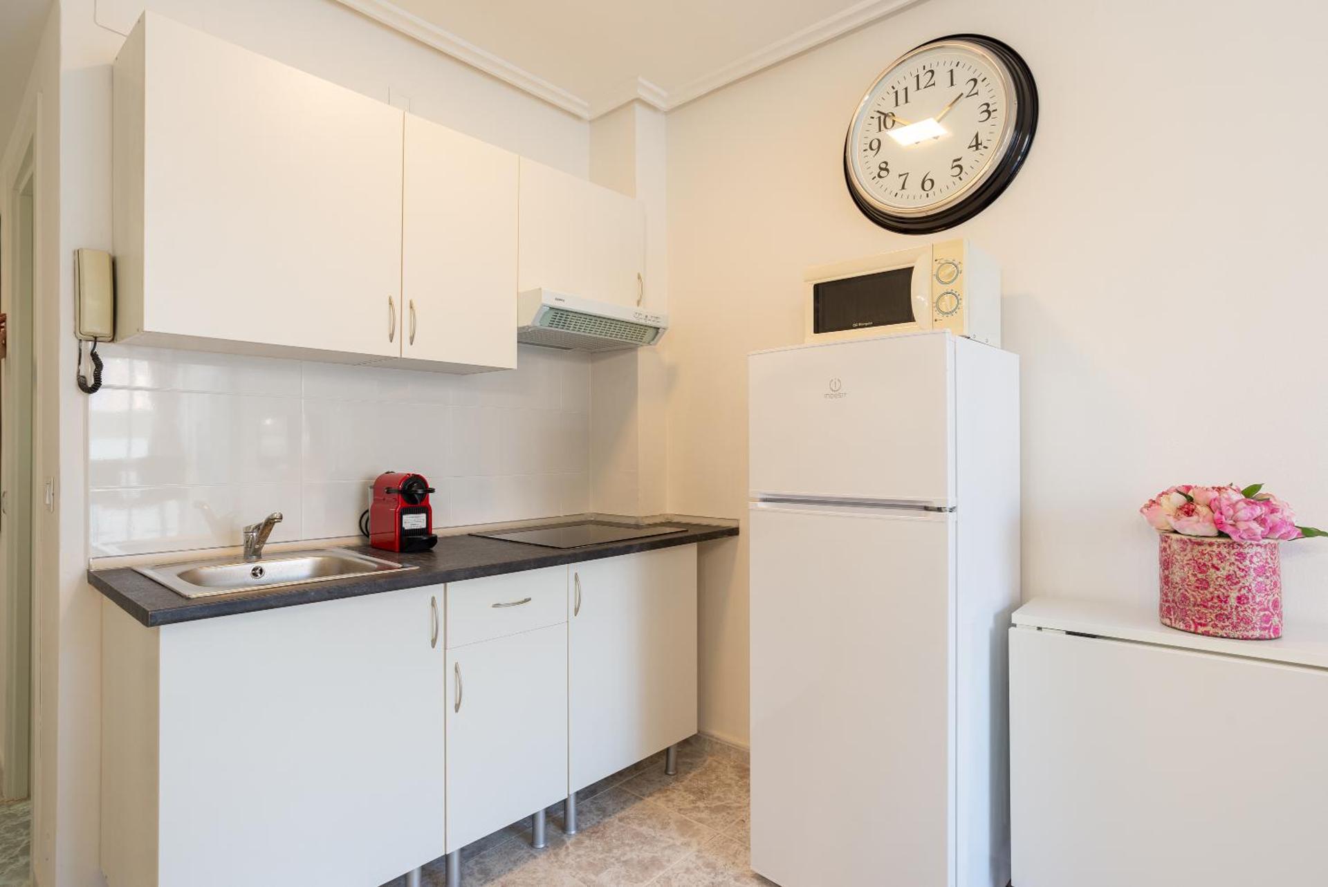 Steps away from the sand/ Malagueta beach