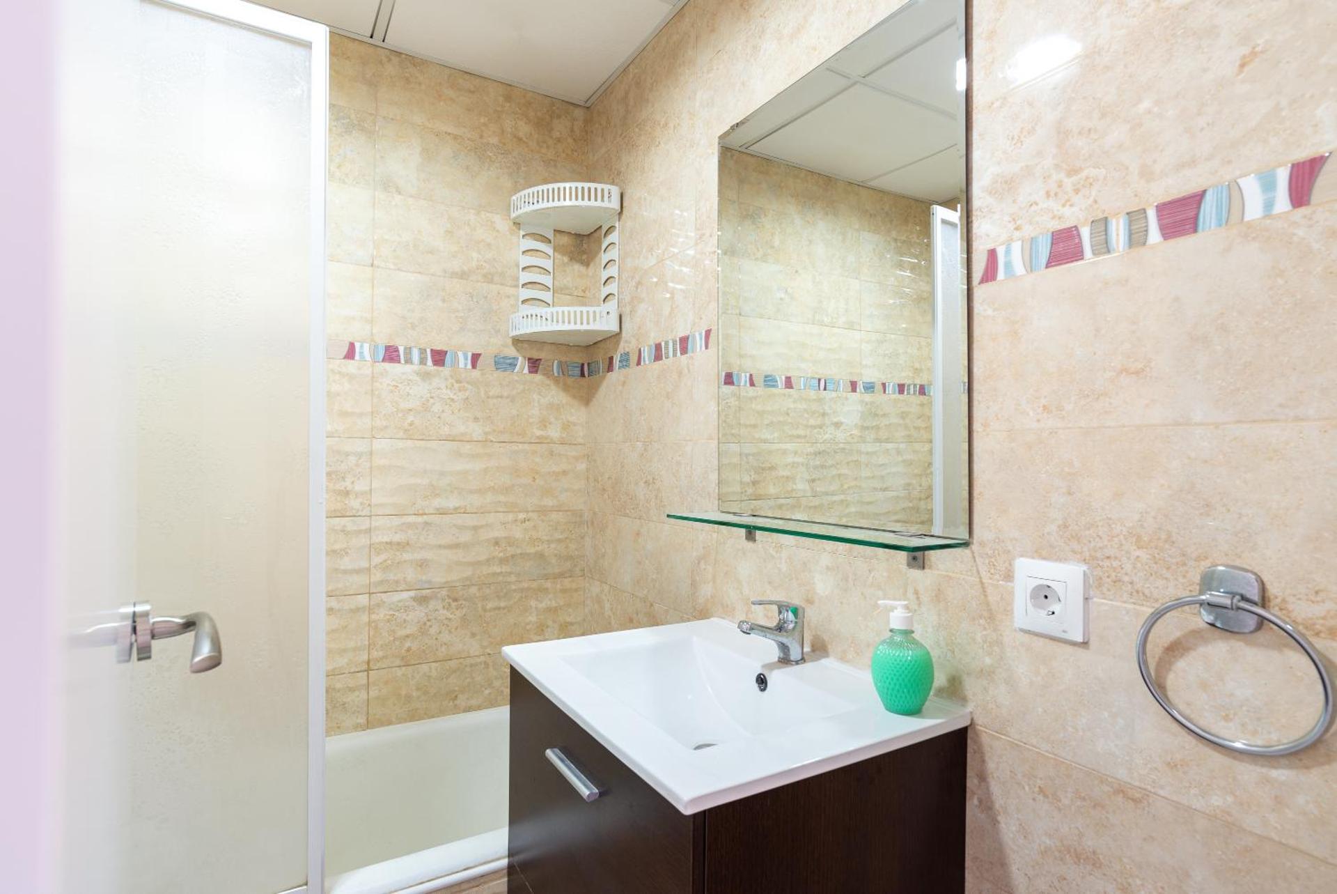 Steps away from the sand/ Malagueta beach