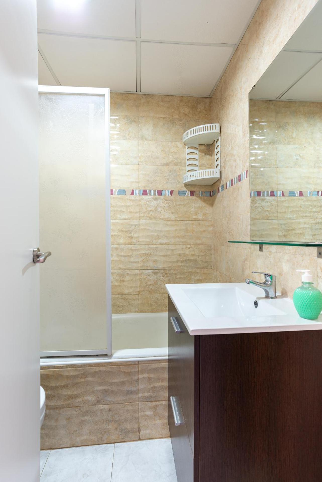 Steps away from the sand/ Malagueta beach