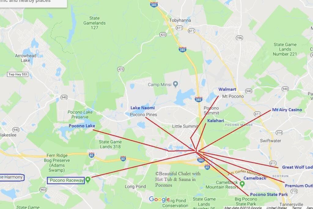 Beautiful Chalet with Hot Tub & Sauna in Poconos