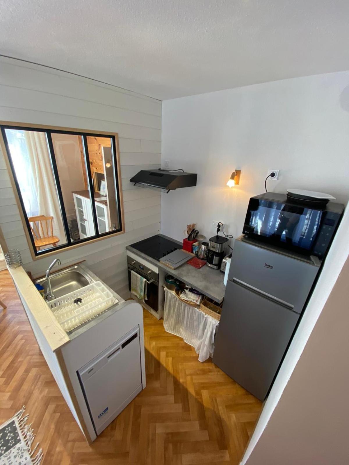 Montclar Appart 4 à 6 places - terrasse vue panoramique - idéalement situé