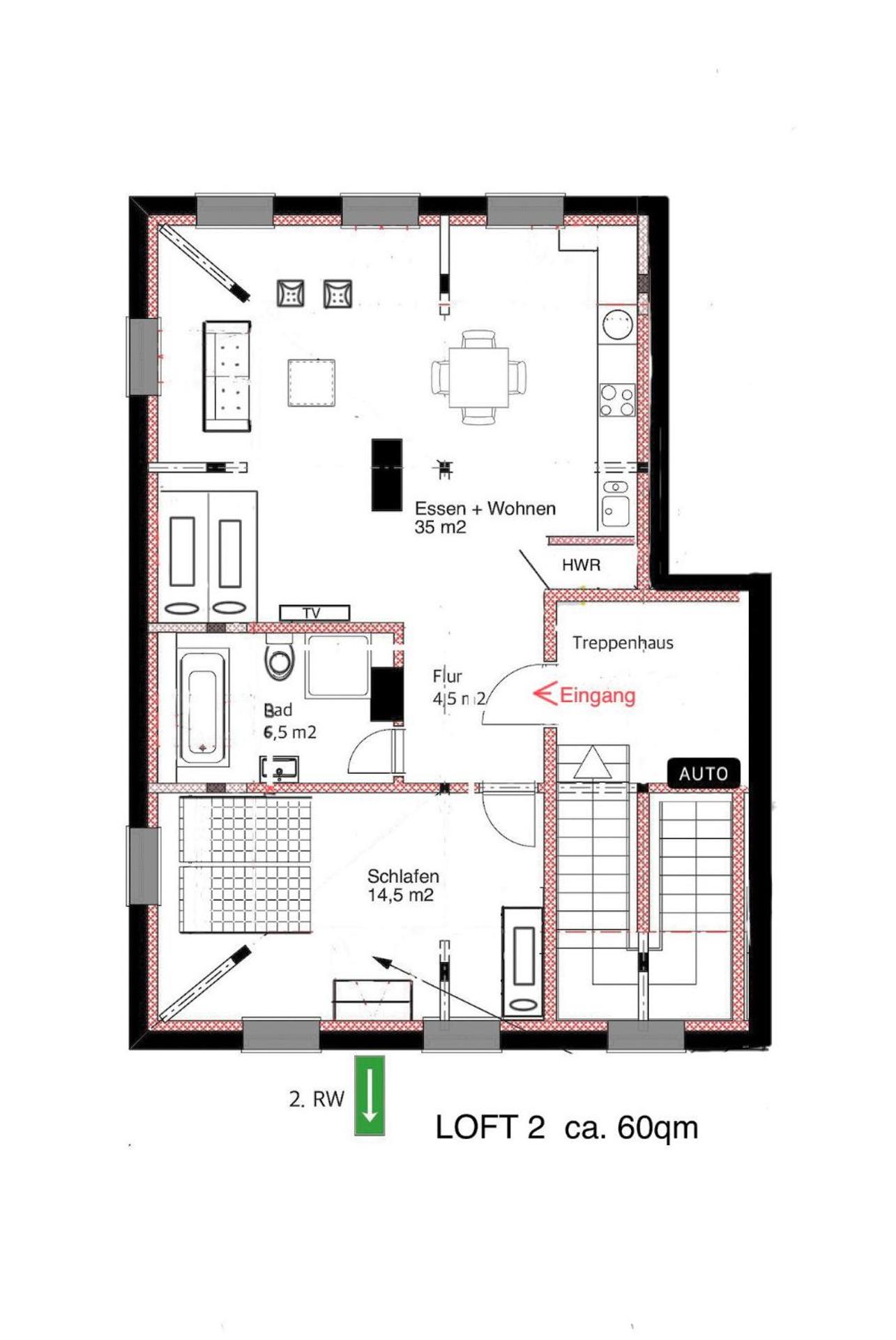 Ferienwohnung Loft 2