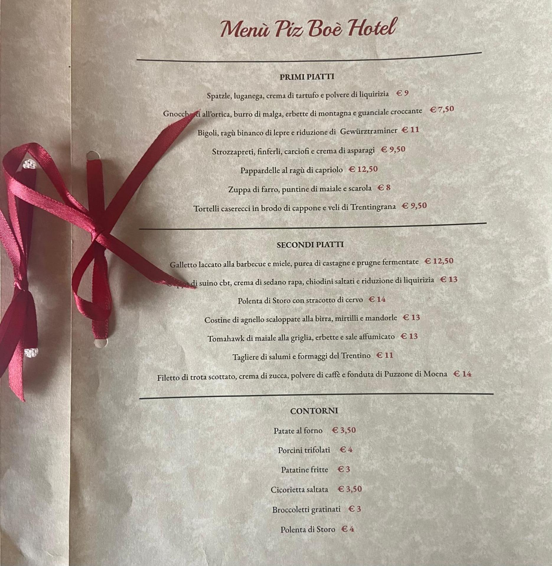 Restaurant/places to eat