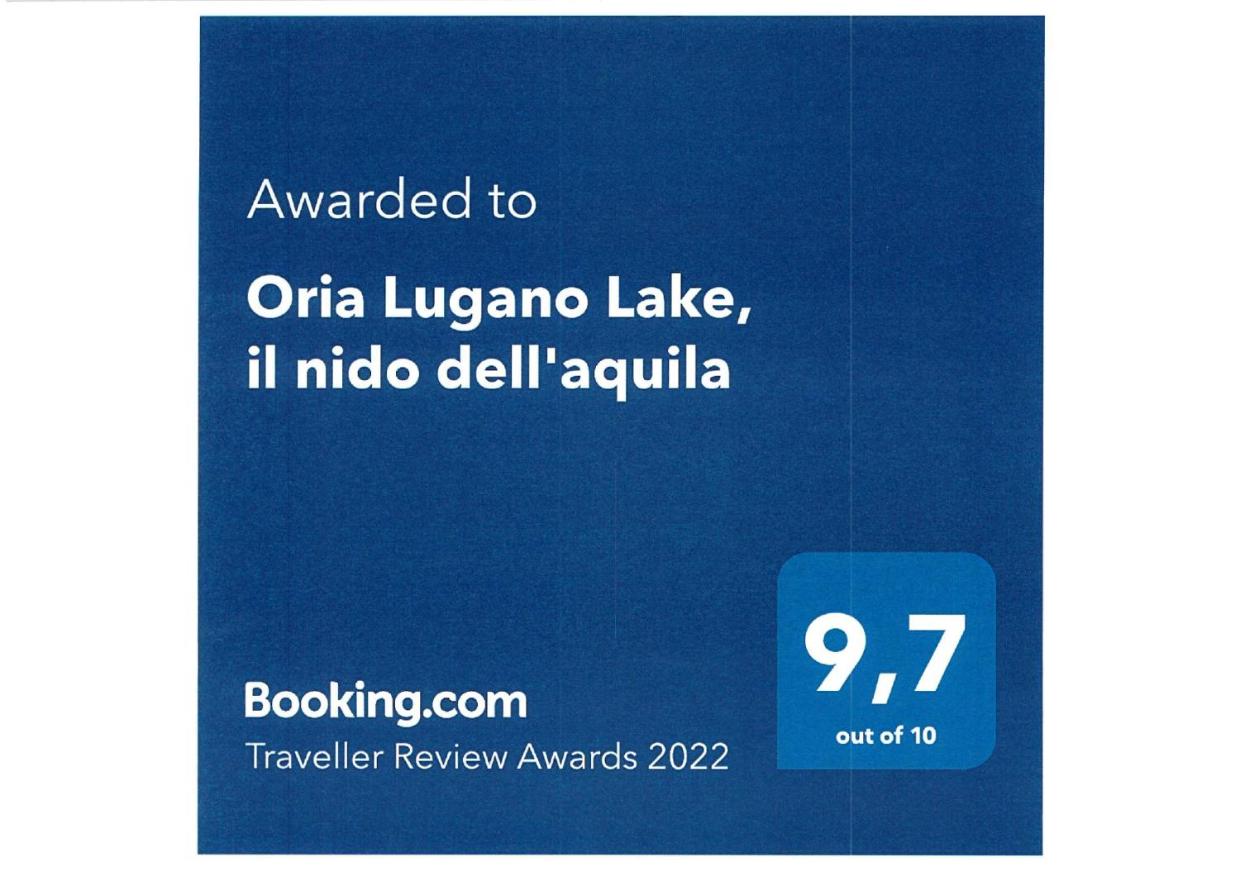 Oria Lugano Lake, il nido dell'aquila