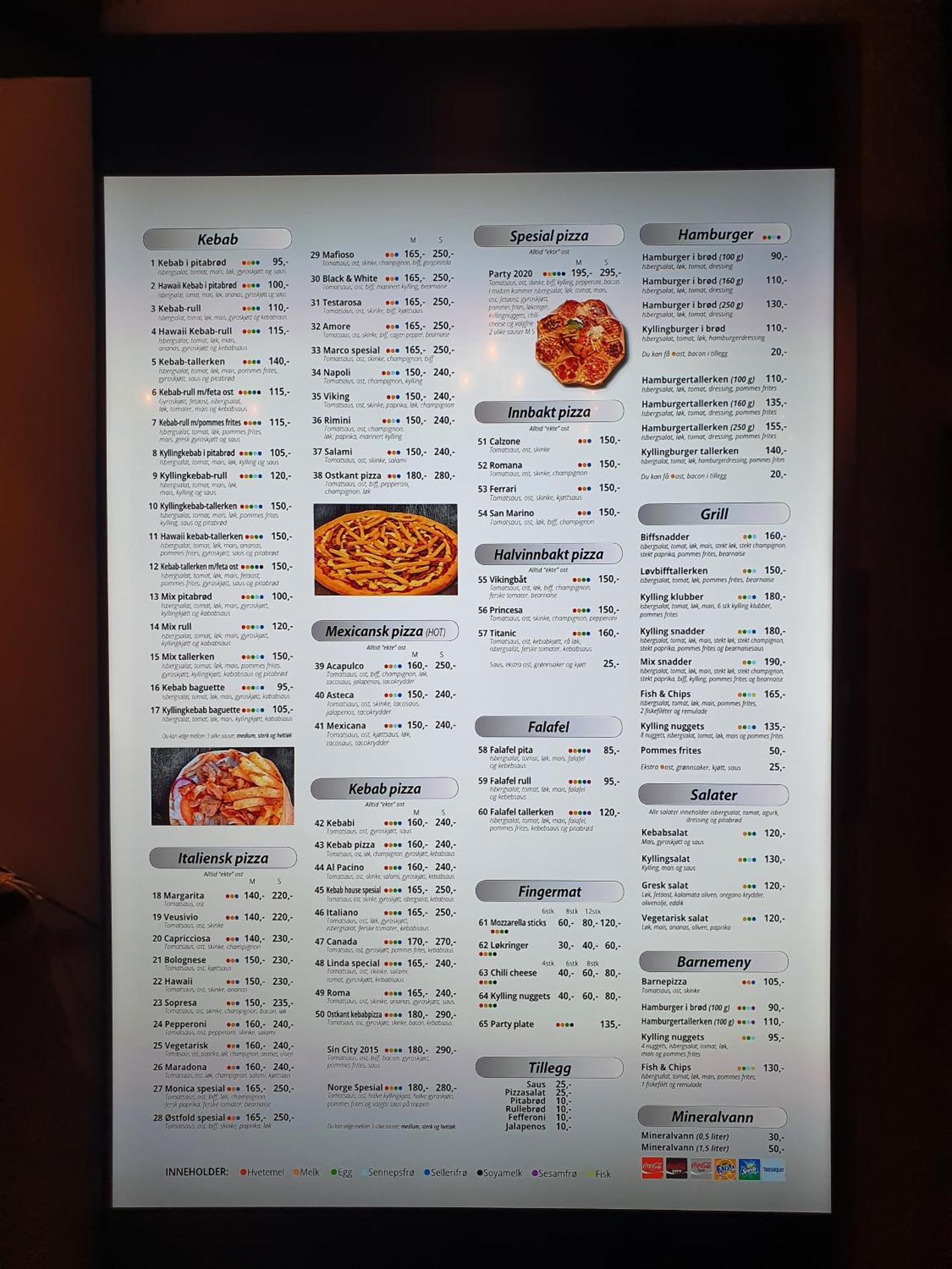 Restaurant/places to eat