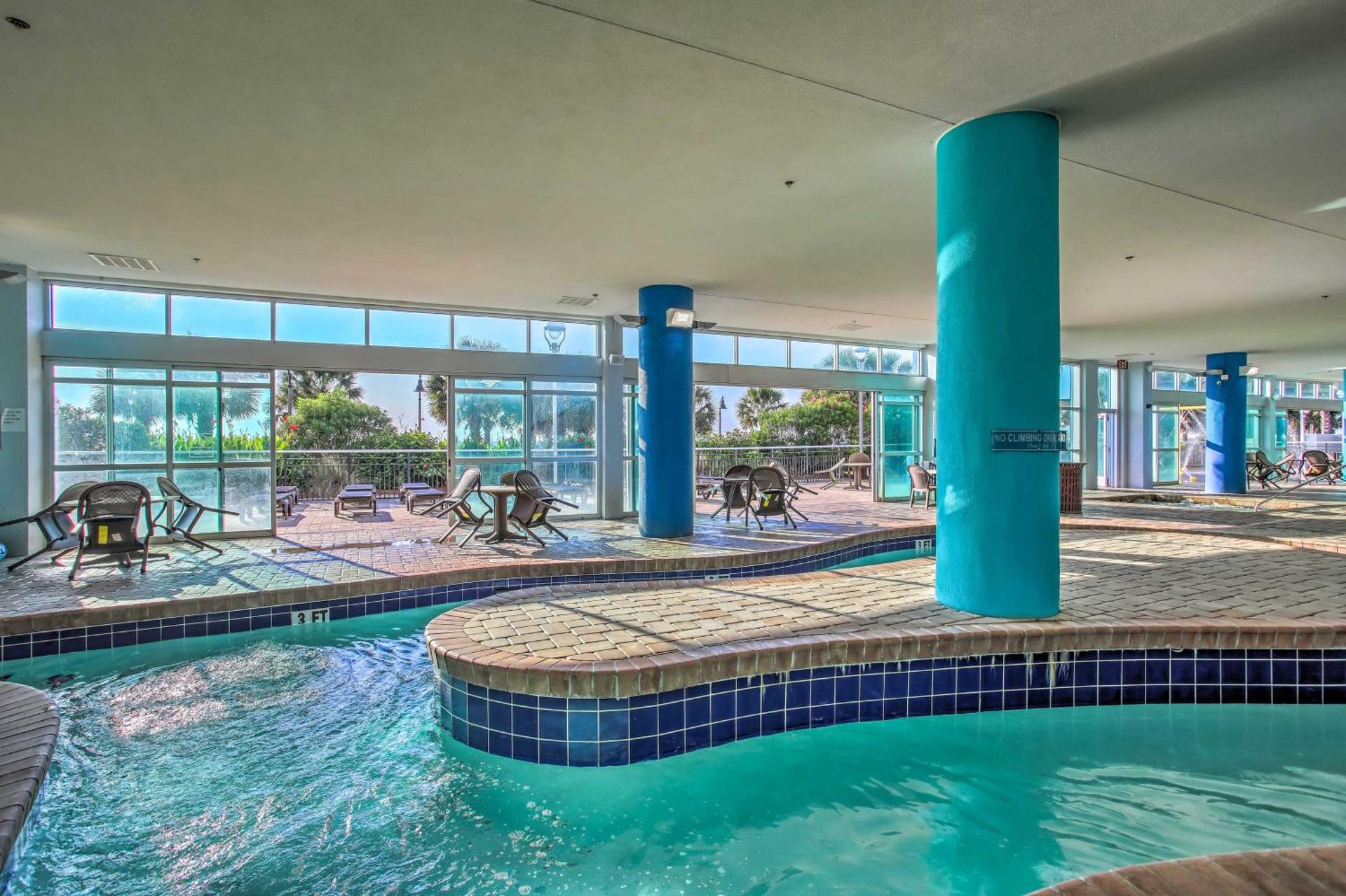 Beachfront Condo in Myrtle Beach with Pool Access
