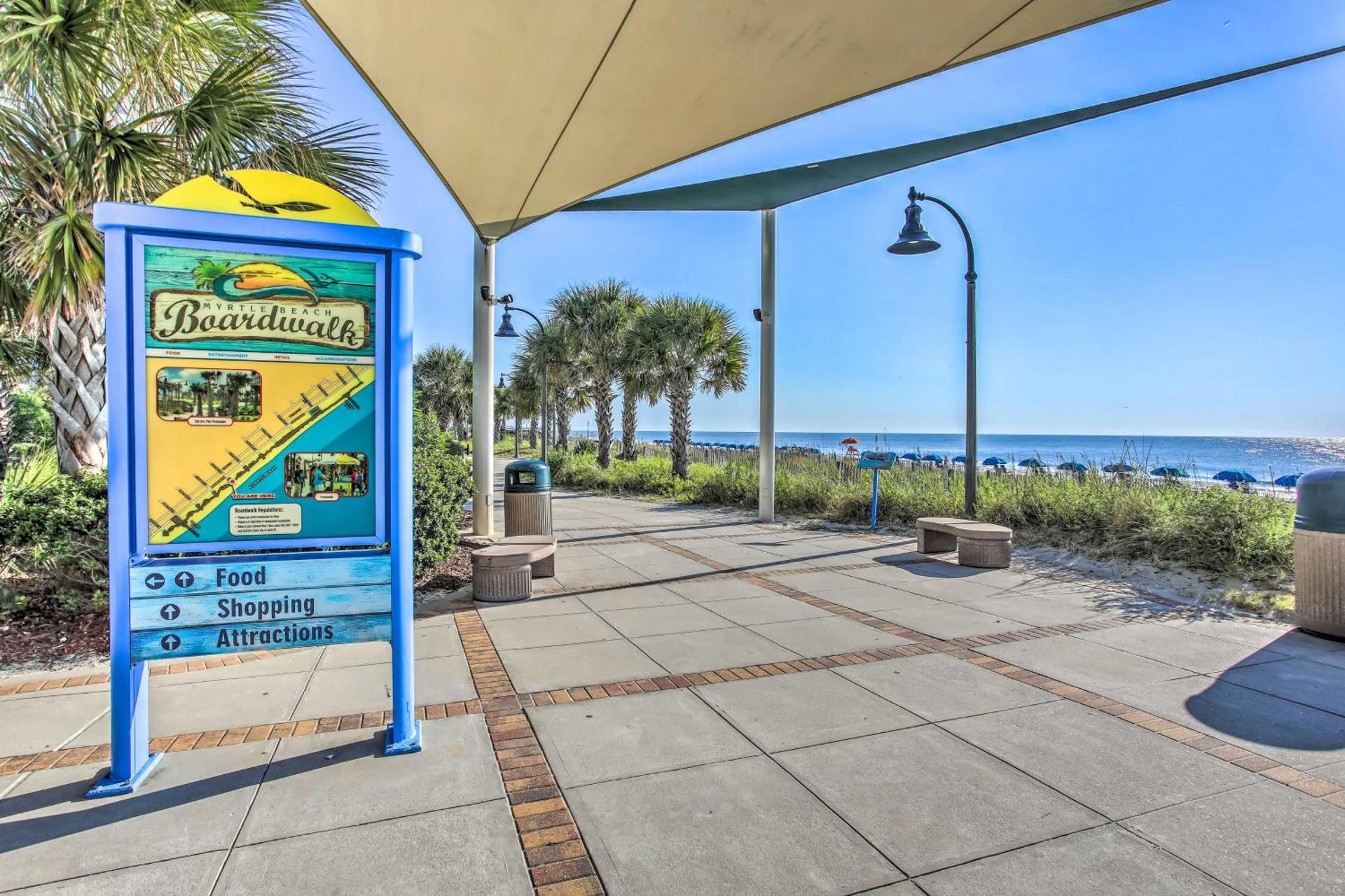 Beachfront Condo in Myrtle Beach with Pool Access