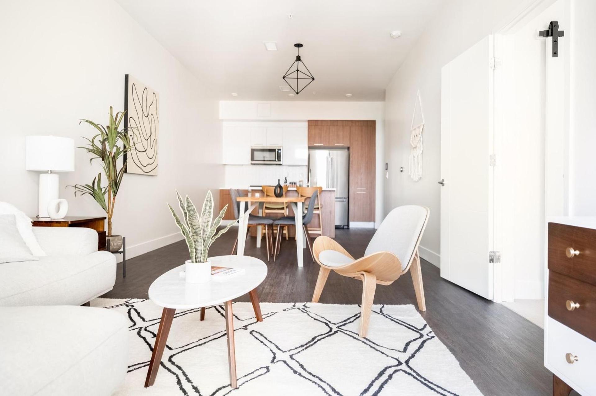 Skyline Blue Modern Loft - Zuni Lofts