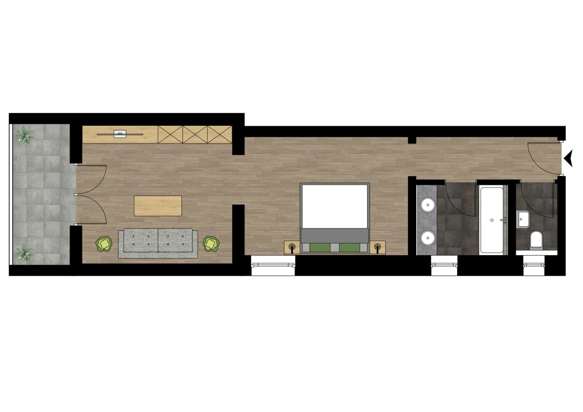 Photo of the whole room