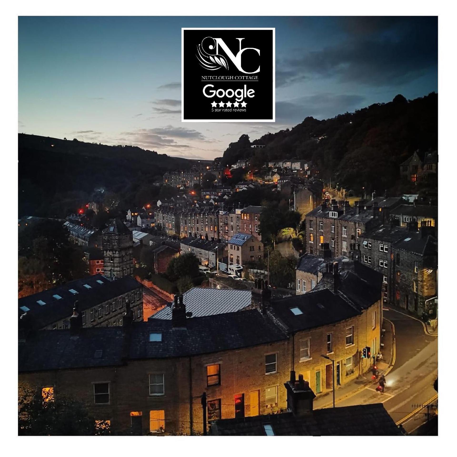 Nutclough Cottage - Log Fire and Valley View - Sleeps 2