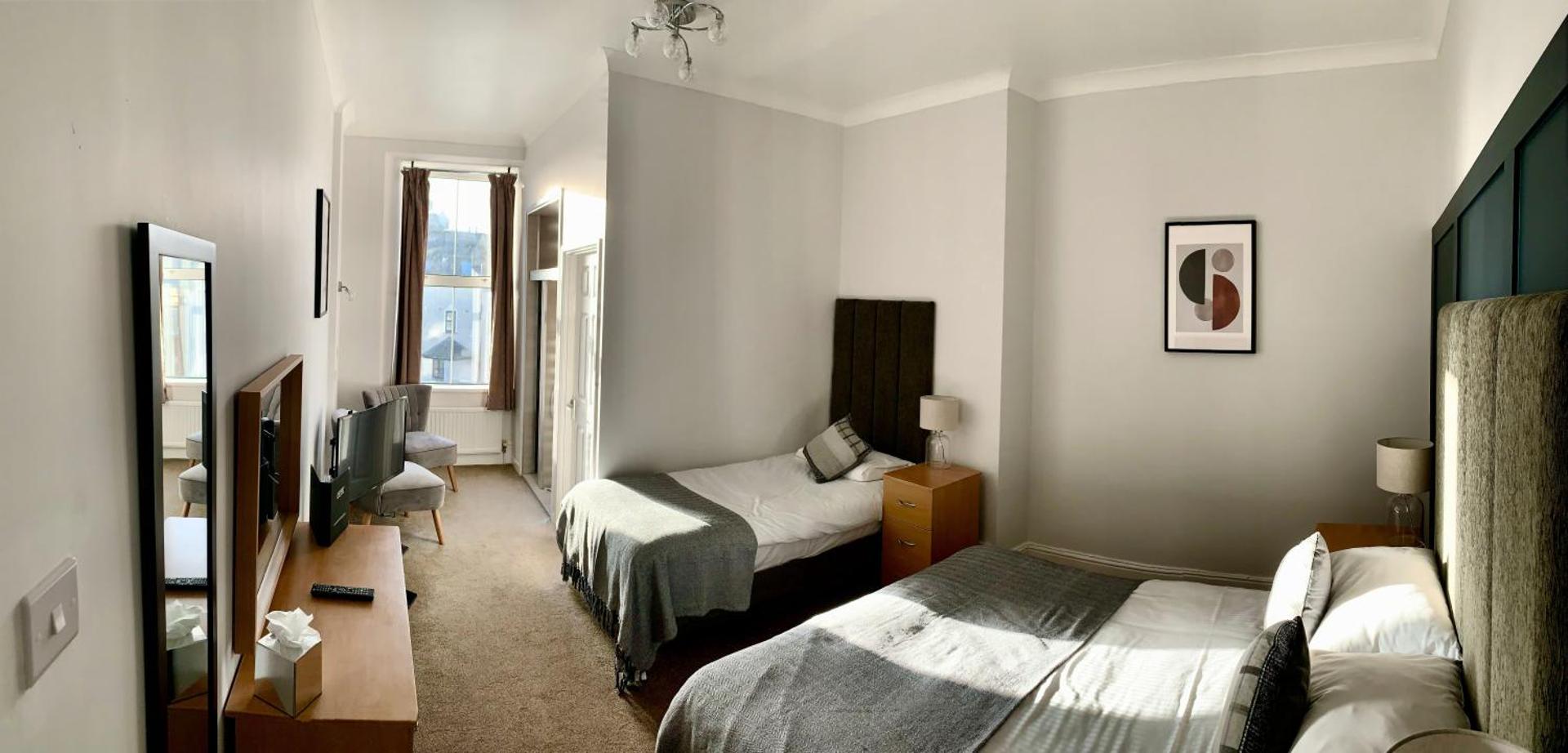 Double Room with Side Sea View