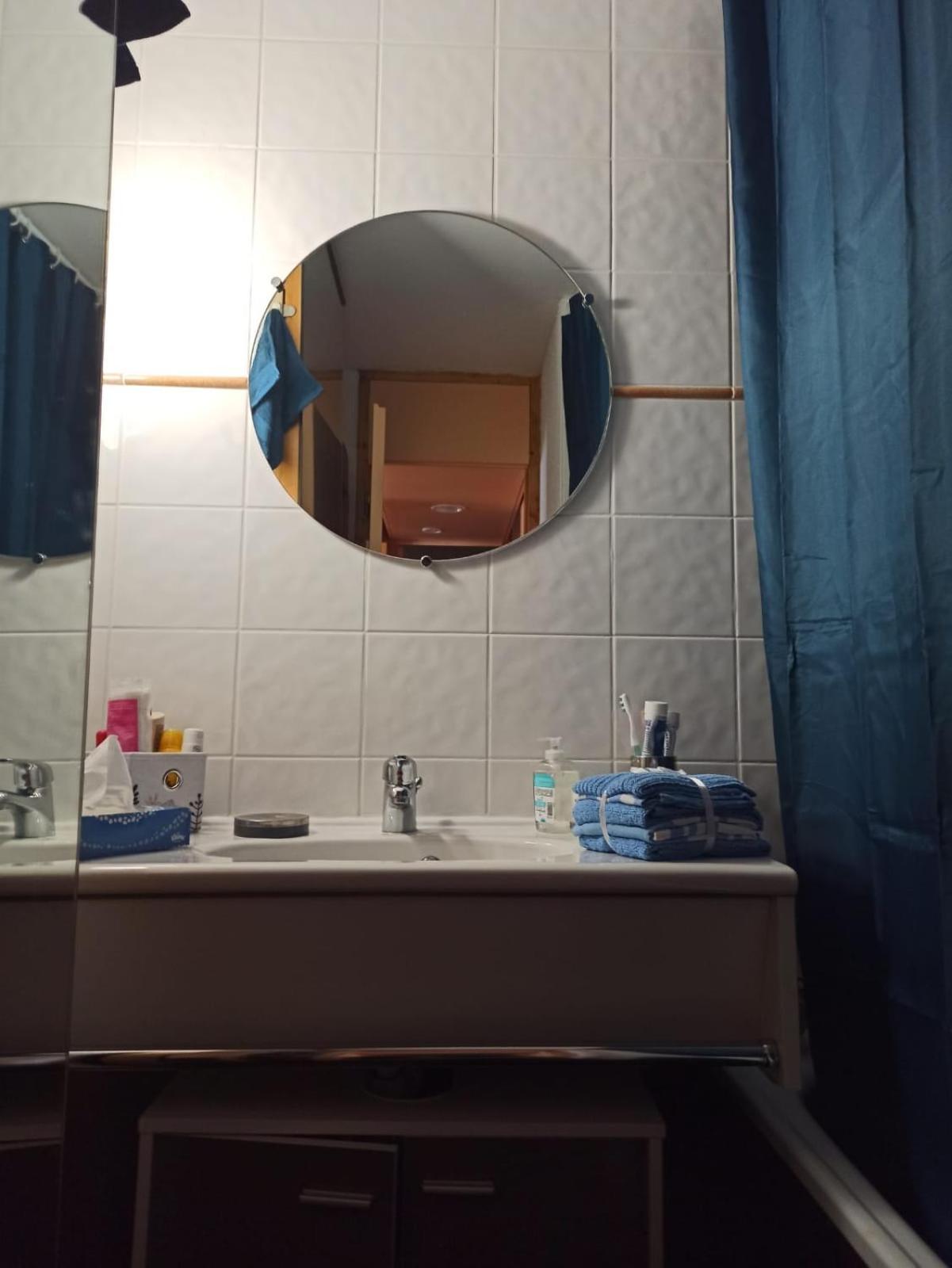 Studio transformé en 2 pièces avec cloison amovible sur La Plagne Bellecôte