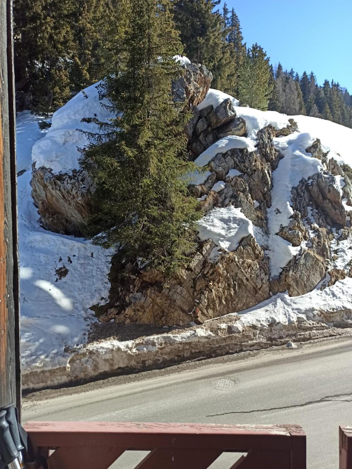 Studio transformé en 2 pièces avec cloison amovible sur La Plagne Bellecôte