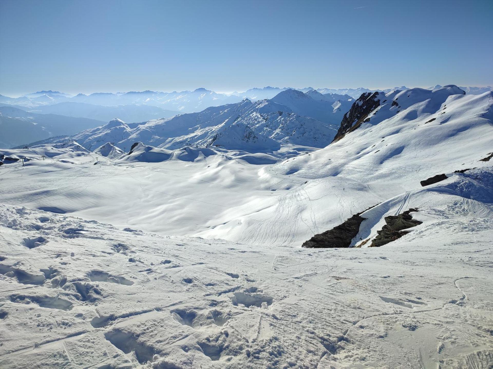 Studio transformé en 2 pièces avec cloison amovible sur La Plagne Bellecôte