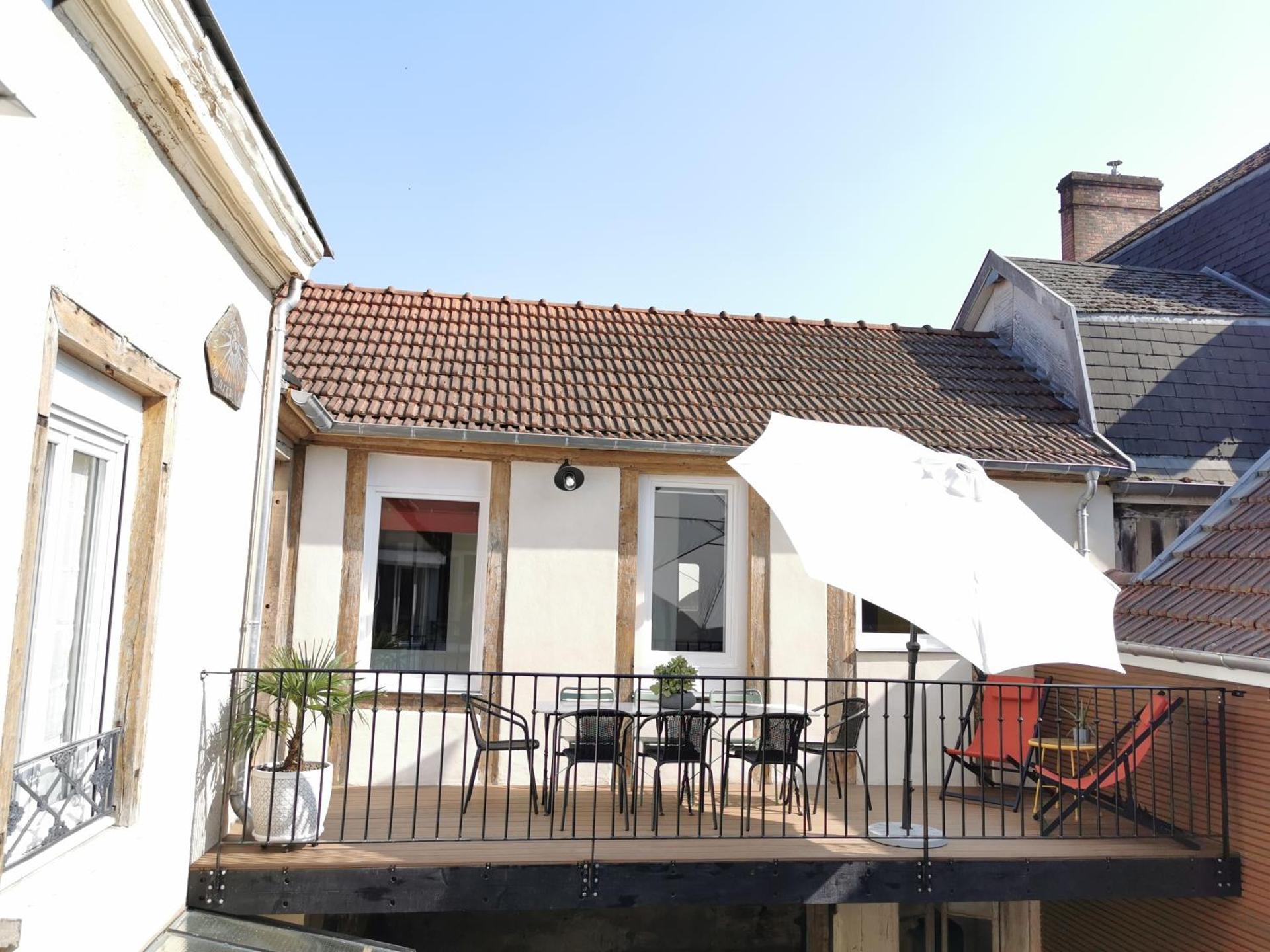 Les Bulles d'Aÿ - Terrasse