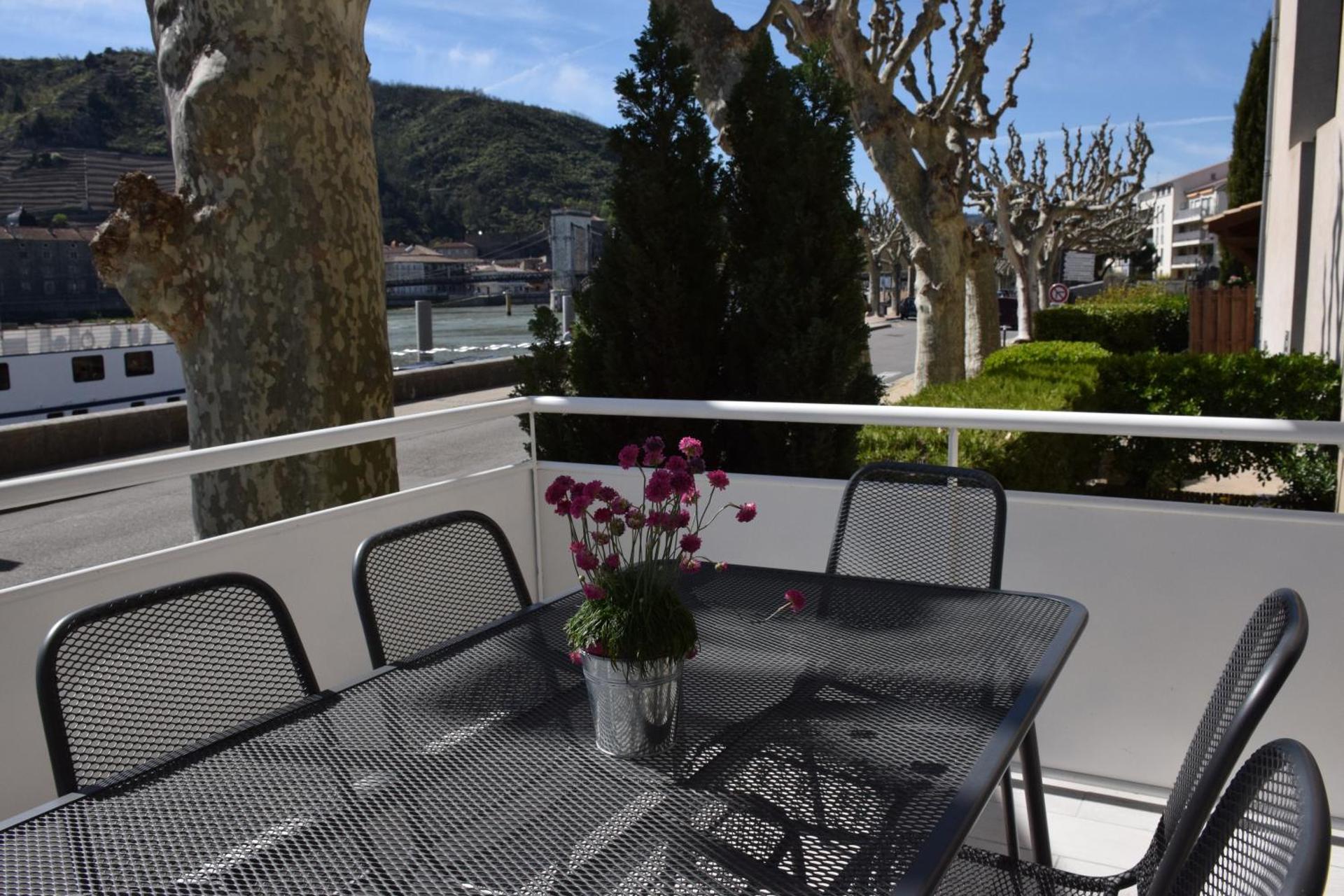 La Bâtie - Terrasse avec Vue imprenable sur le Rhône, 3 chambres, 3 salles de bain
