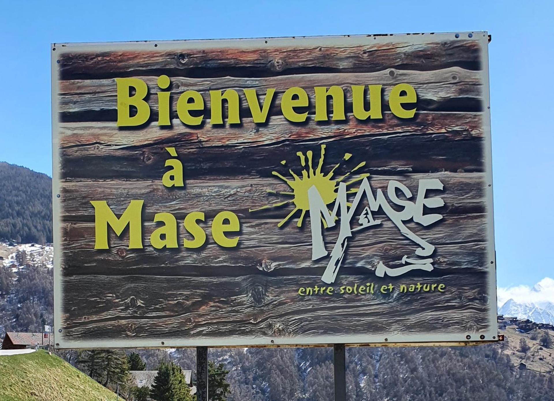 Gîte de Mase sur la rive droite du Val d'Hérens