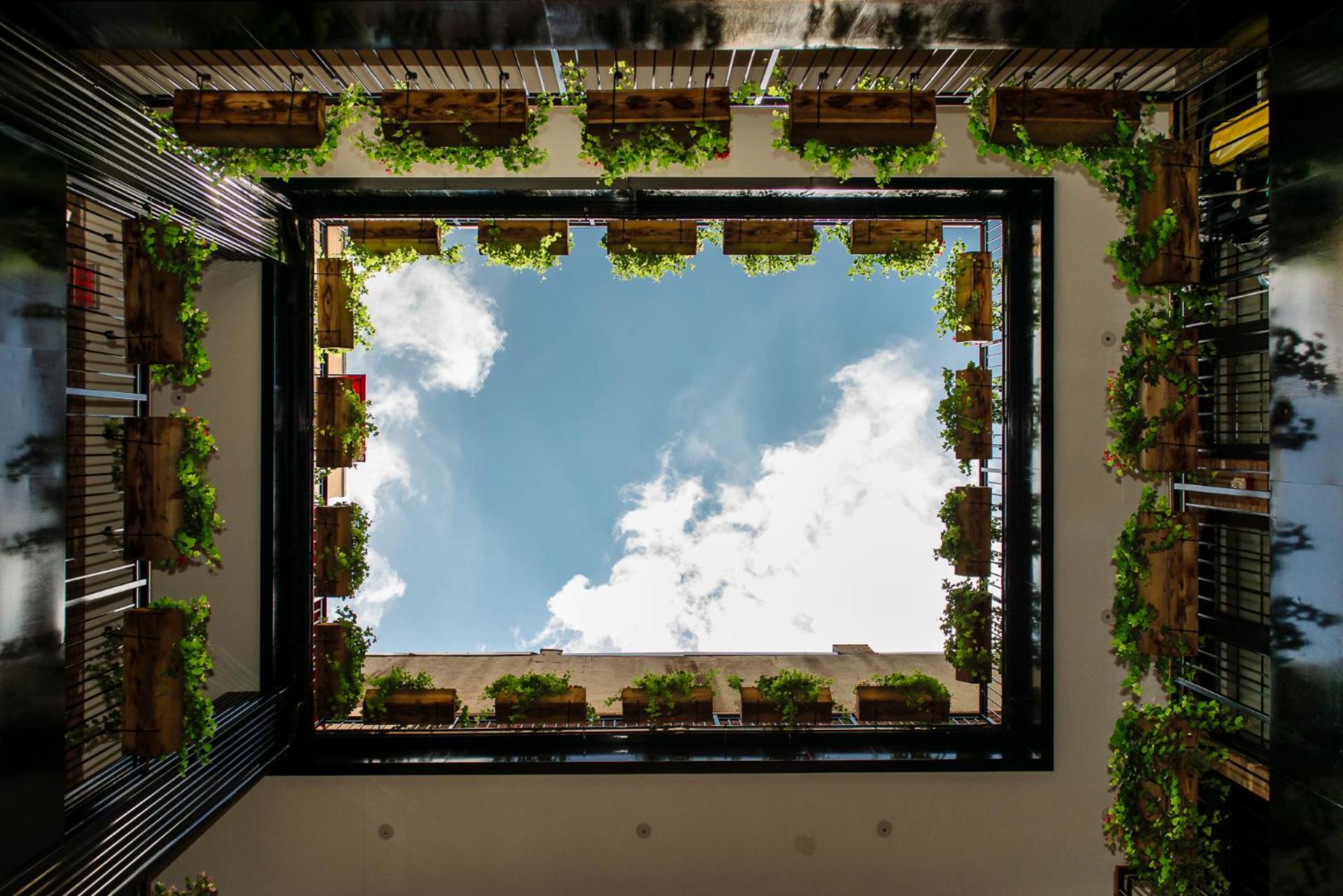 Inner courtyard view