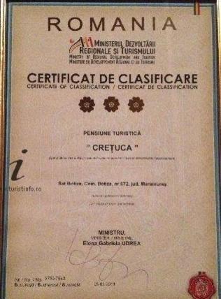 Pensiunea Cretuca