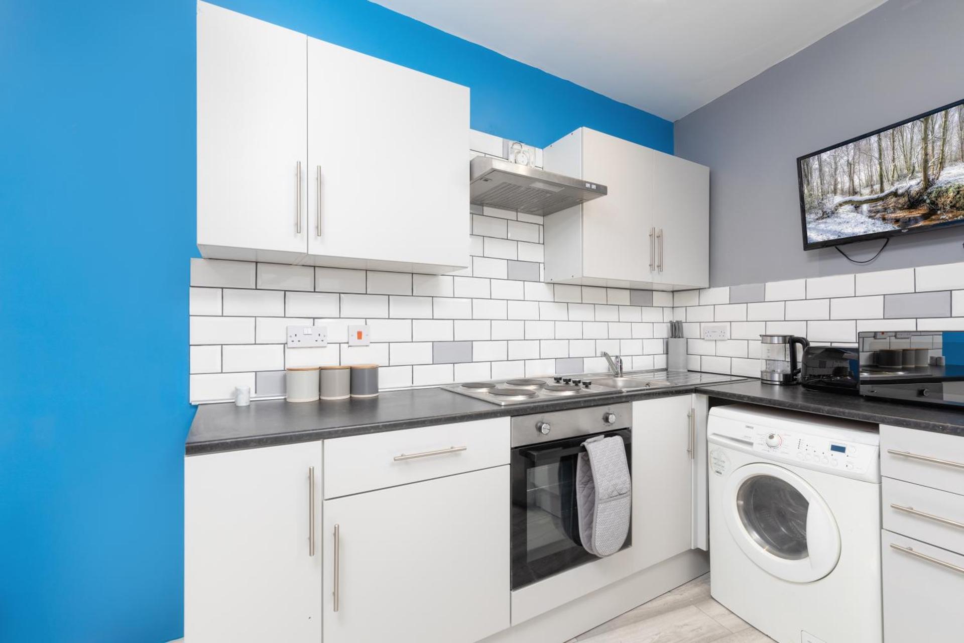 Stockton town centre studio apartments free parking and Wi-Fi