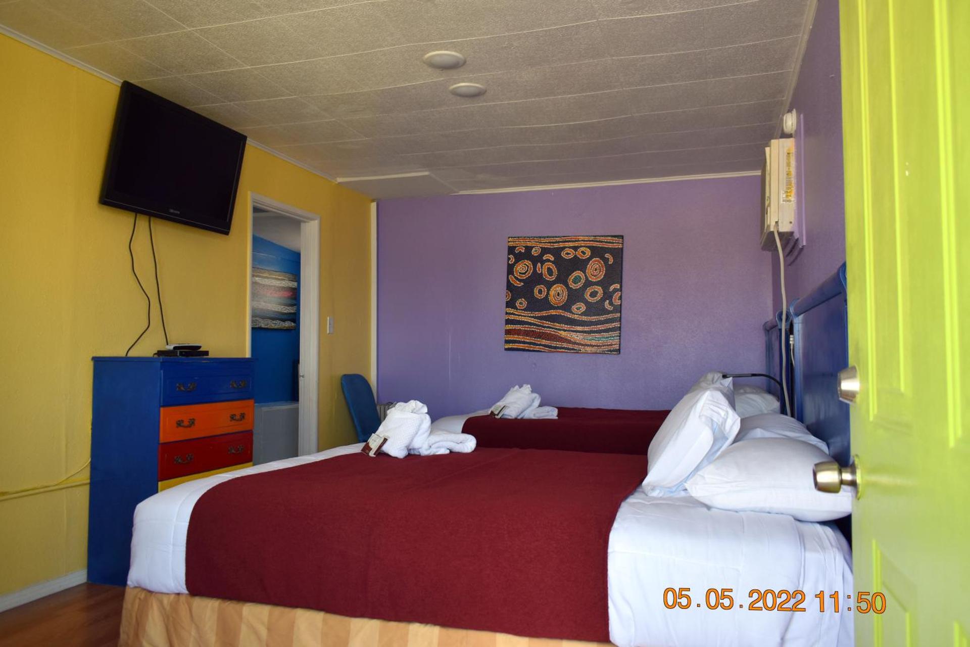 A Room with Two Double Beds