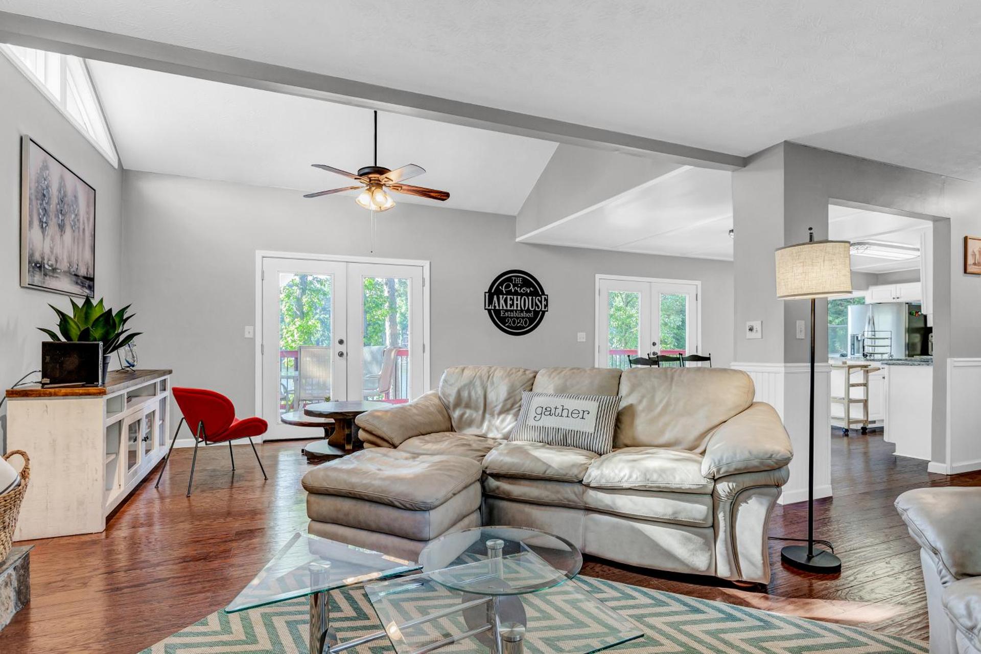 Morning Mist Lake House