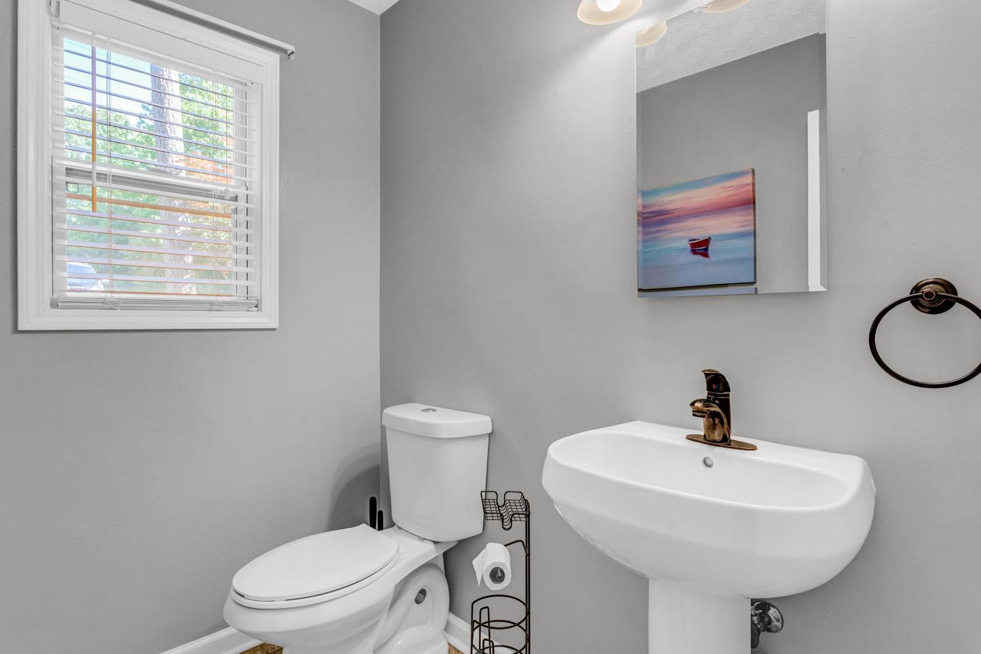 Morning Mist Lake House