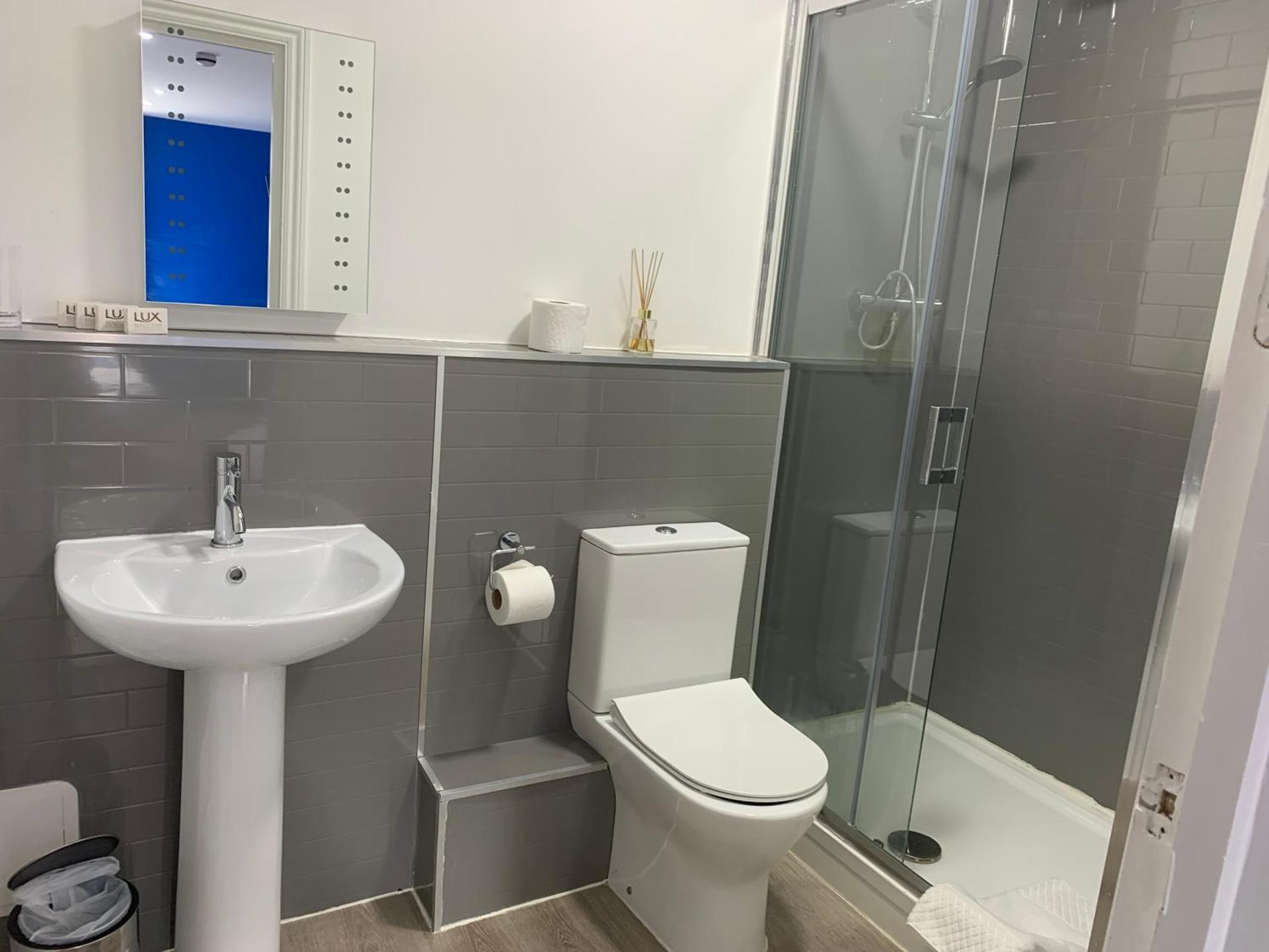 Family Room with Shower