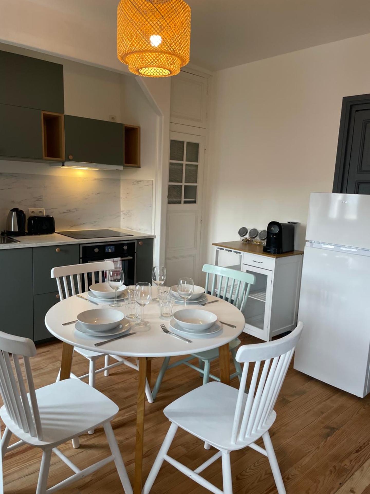 Duplex rénové quartier plage