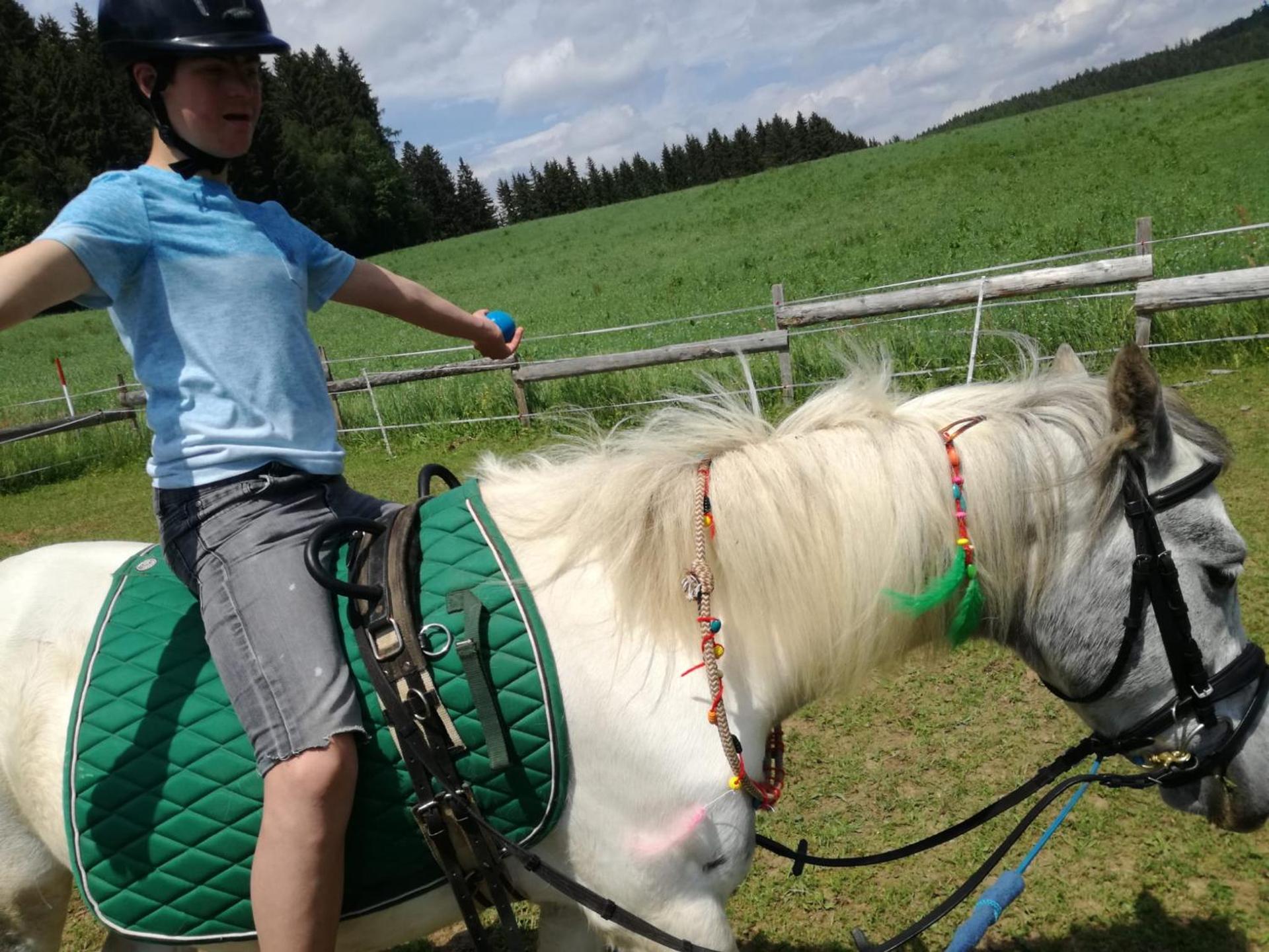 Horse-riding