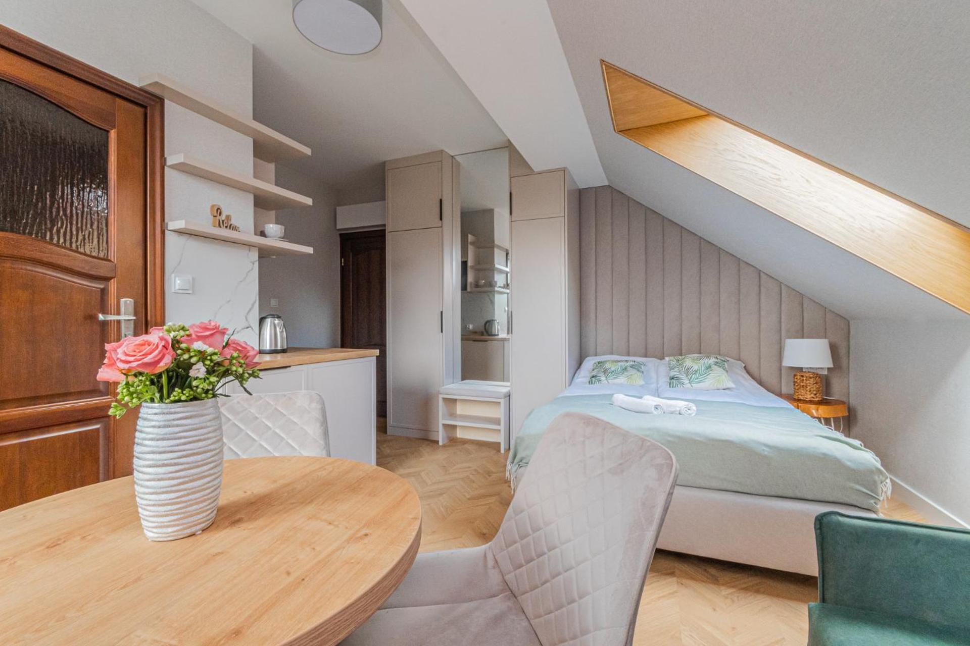 Apartamenty Gajówka- rowery, plac zabaw, sauna, jacuzzi