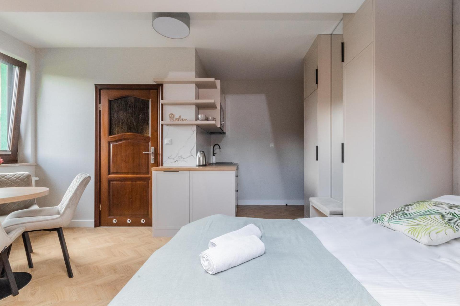 Apartamenty Gajówka- rowery, plac zabaw, sauna, jacuzzi