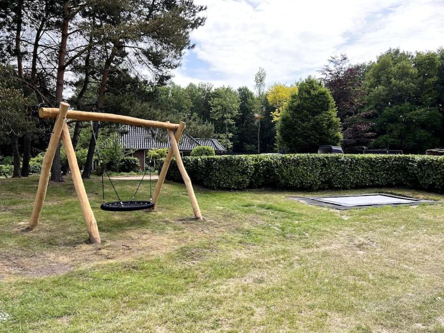 Green Tiny House with shared pool