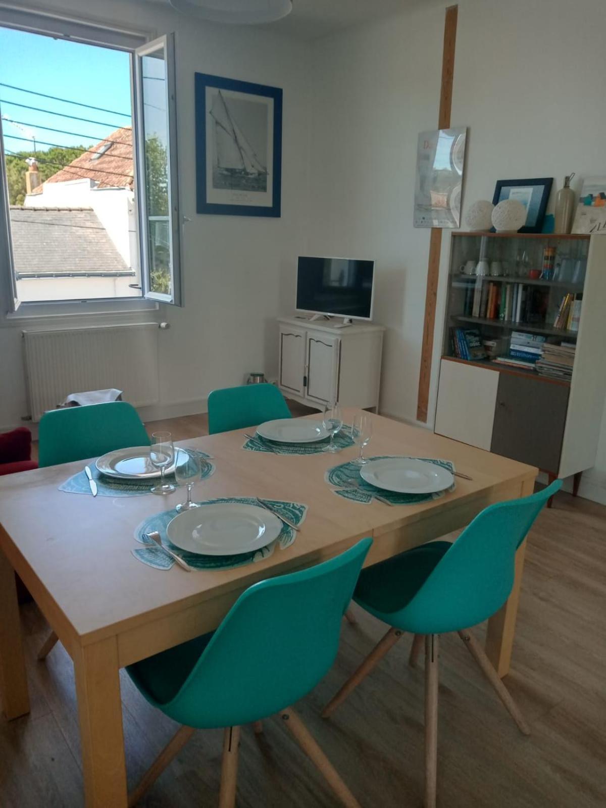 Le Pouliguen tout à pied - Grand appart lumineux - Ménage et linge non compris