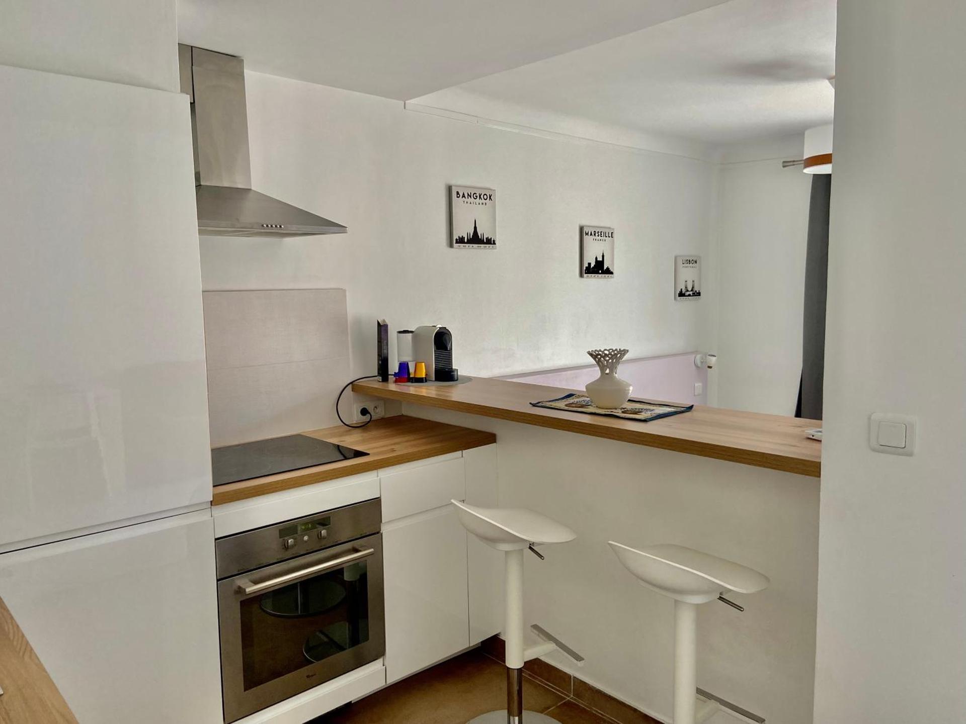 Appartement confortable près de la plage Catalane et Pharo