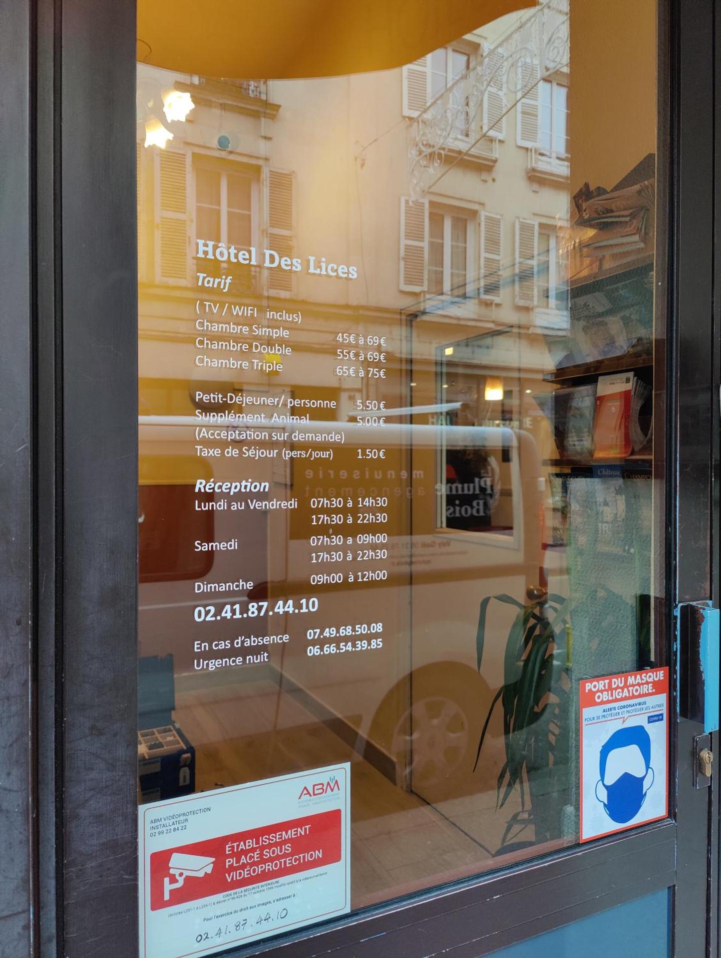 Hotel Des Lices - Angers