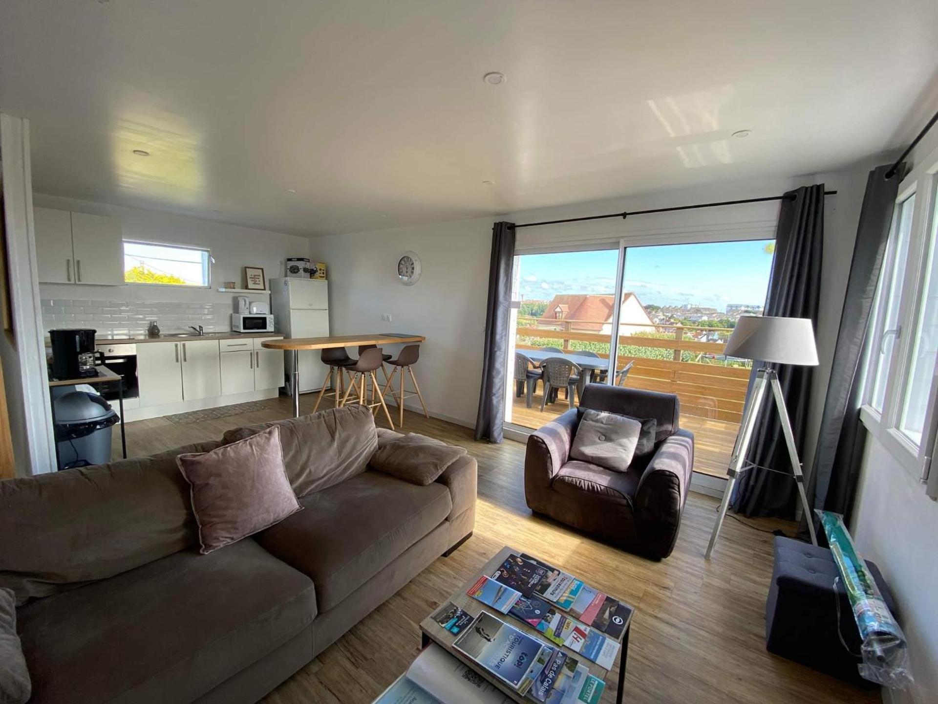 Entre ciel et mer, Maison neuve vue mer proche de la plage