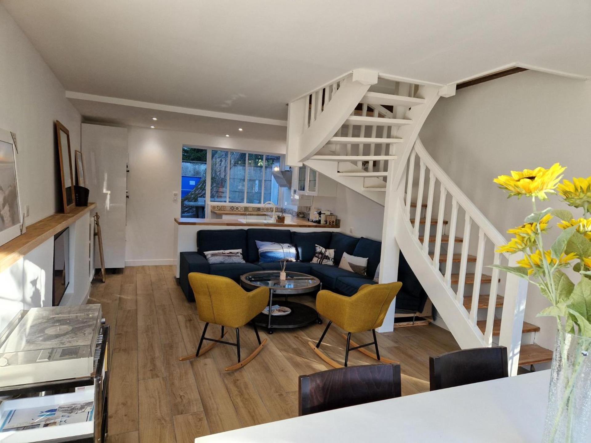 Villa Bagatelle à 300m de la plage centrale, 3 chambres