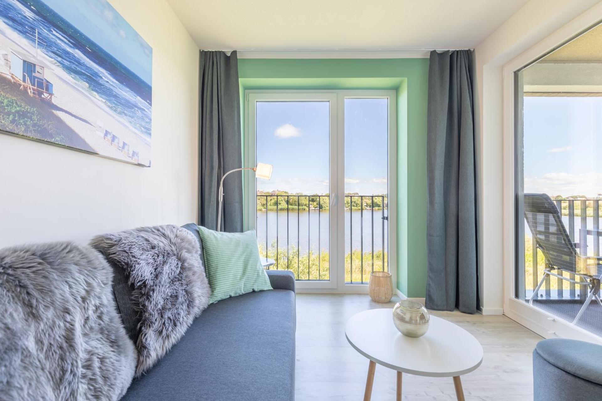 Ferienwohnung Ankerplatz No 7 mit Blick auf den See