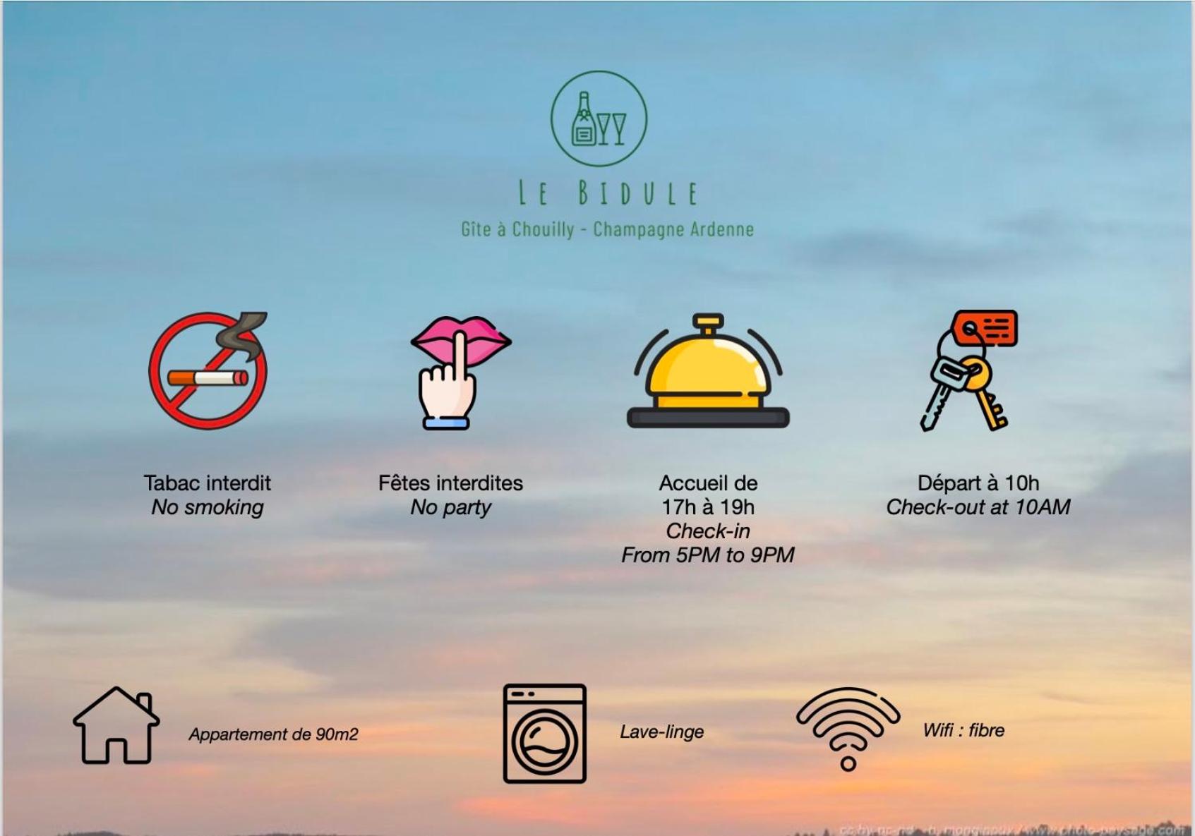 « Le Bidule », logement au cœur de la Champagne