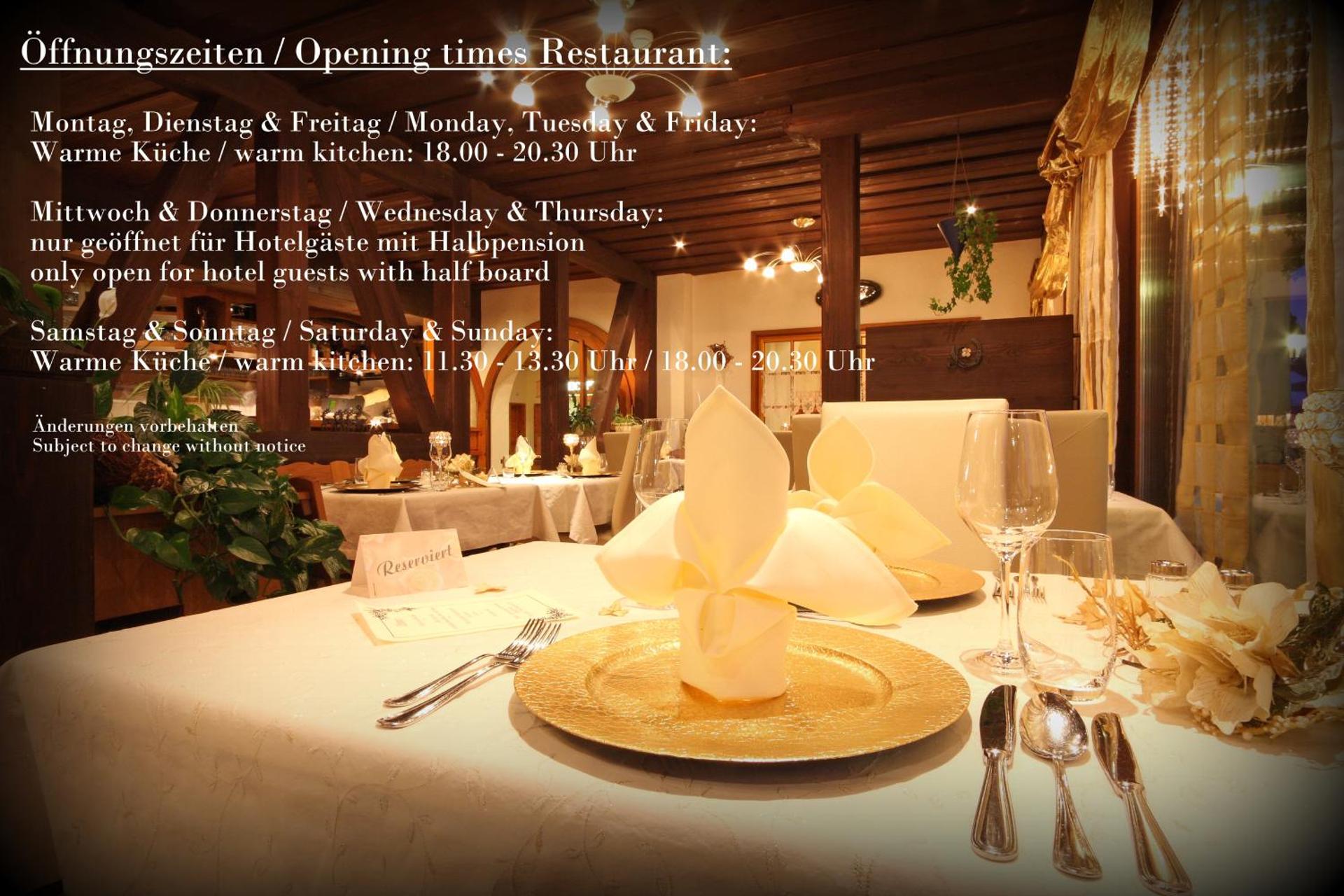 Restaurant/places to eat