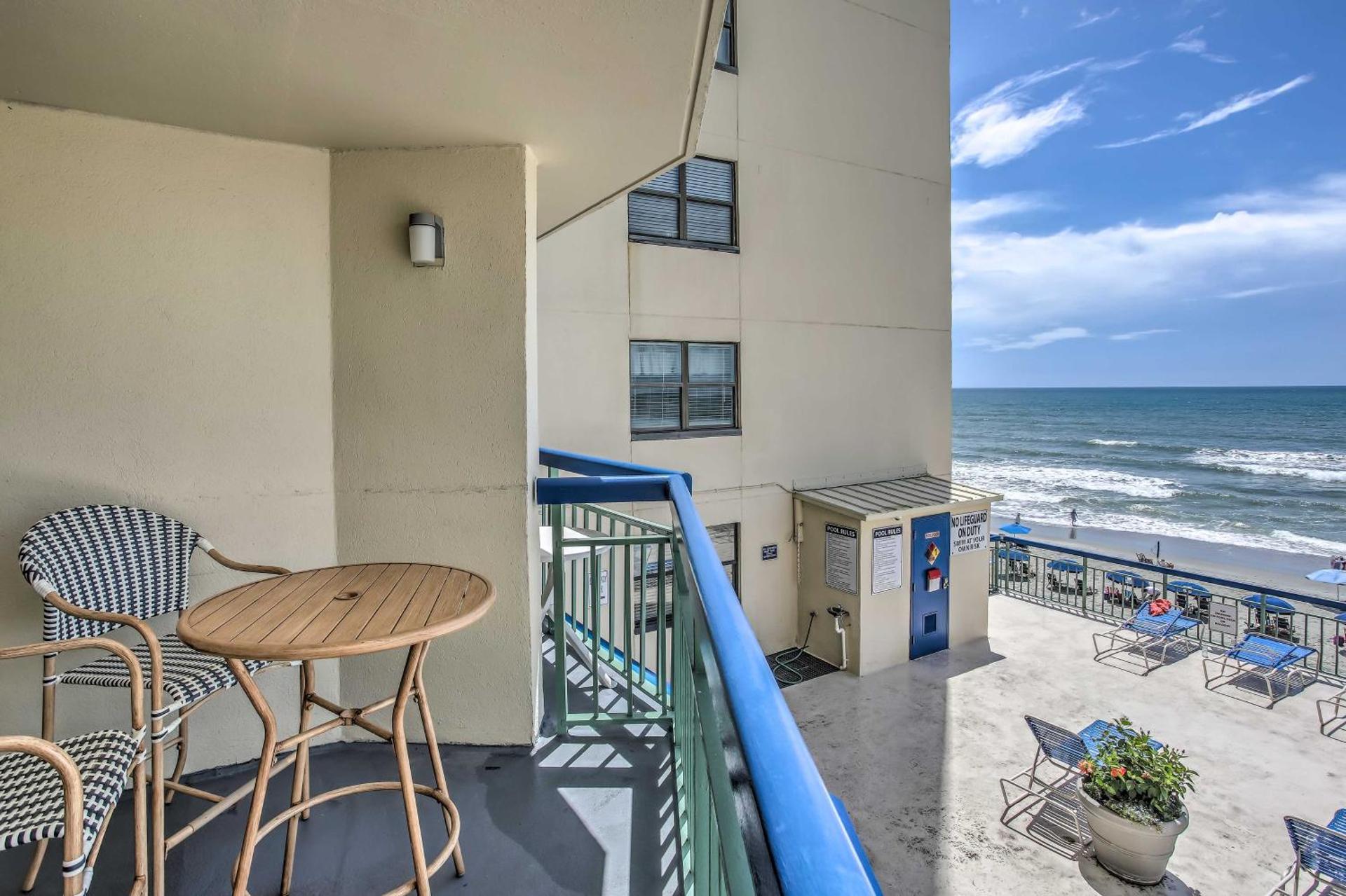 Oceanfront Condo with Pool in North Myrtle Beach